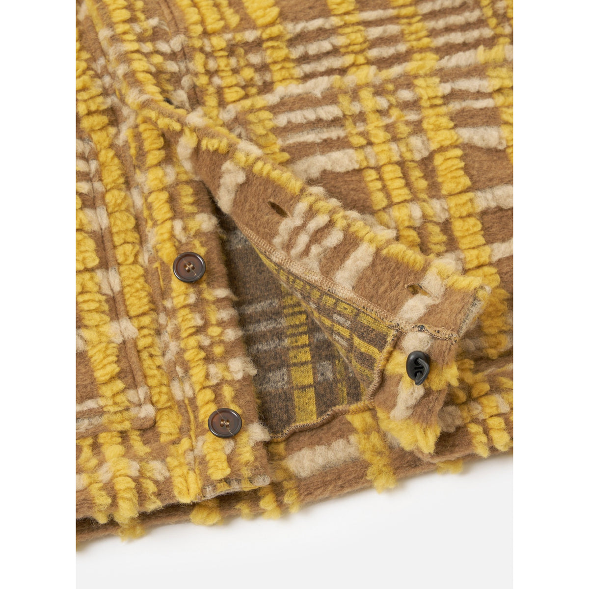 Universal Works Cardigan duomo fleece brown