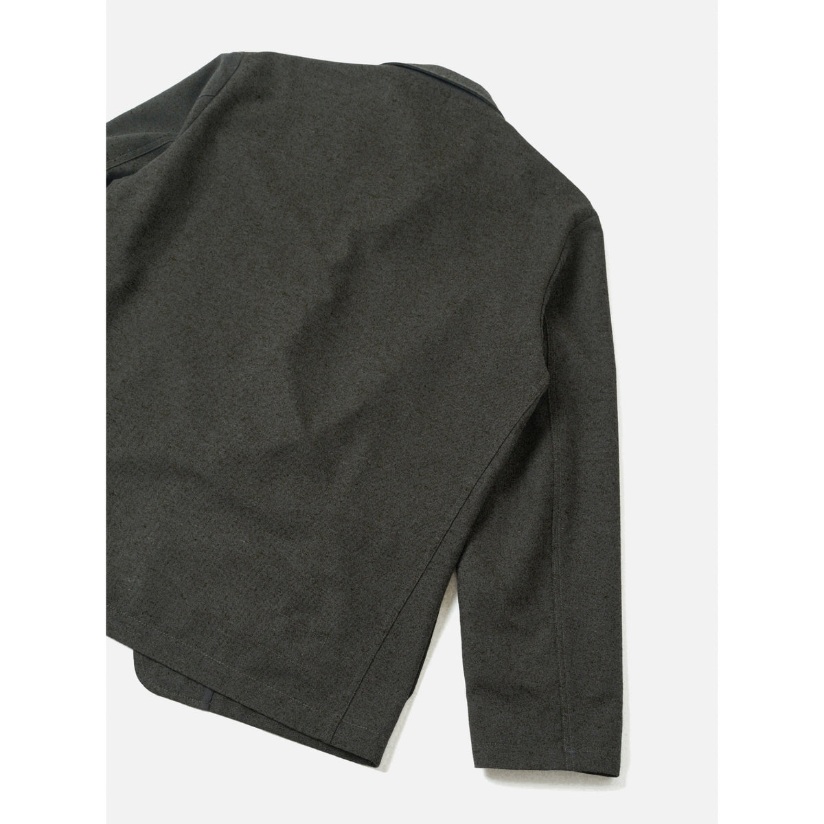 Universal Works Two Button Jacket recycled it tweed olive