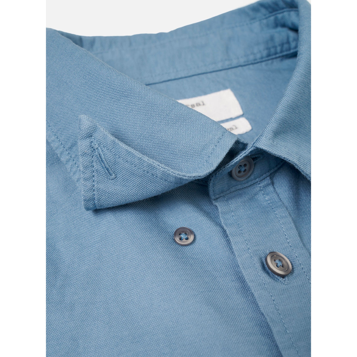 Universal Works Lazy Day Shirt r.oxford mid blue