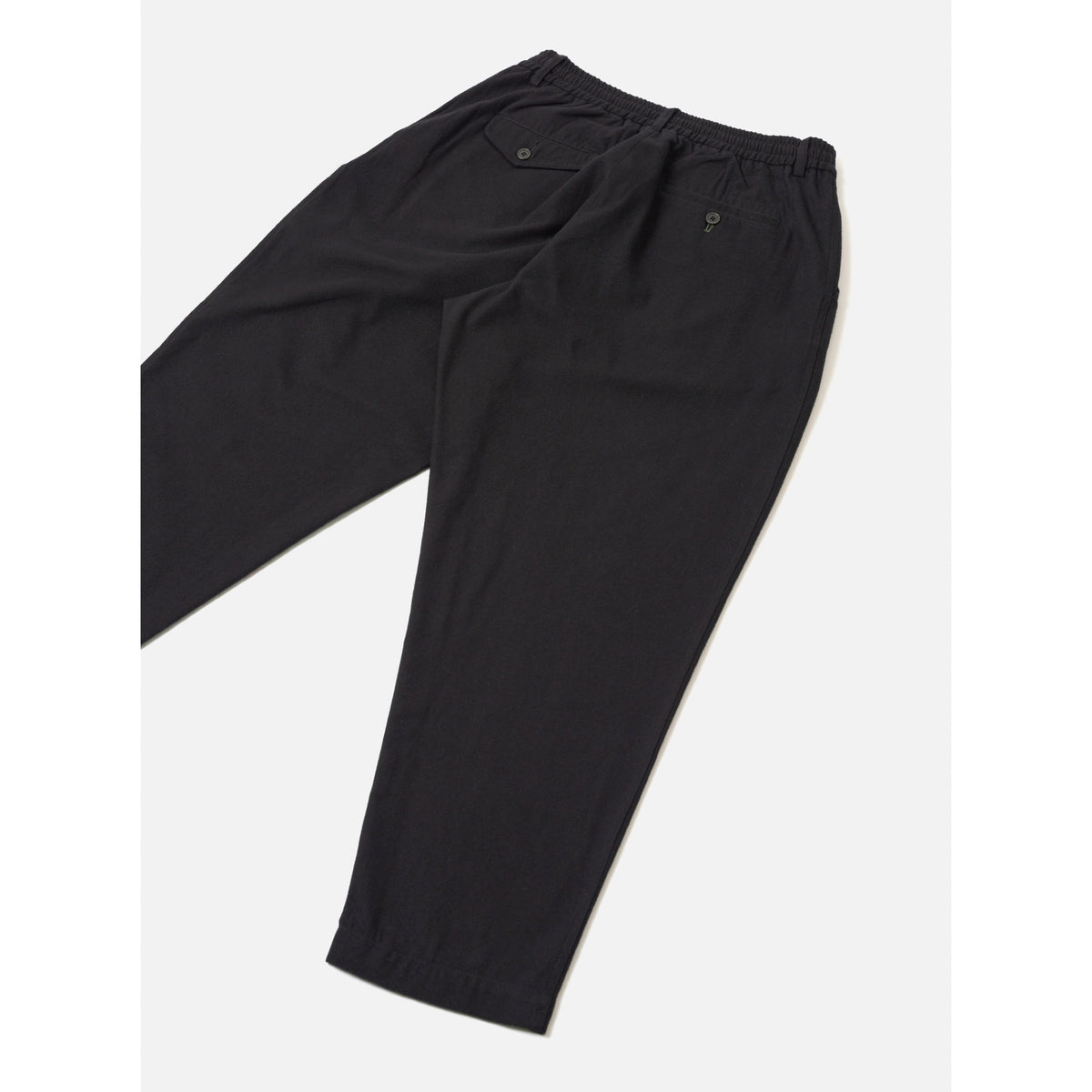 Universal Works Pleated Track Pant flock chambray navy