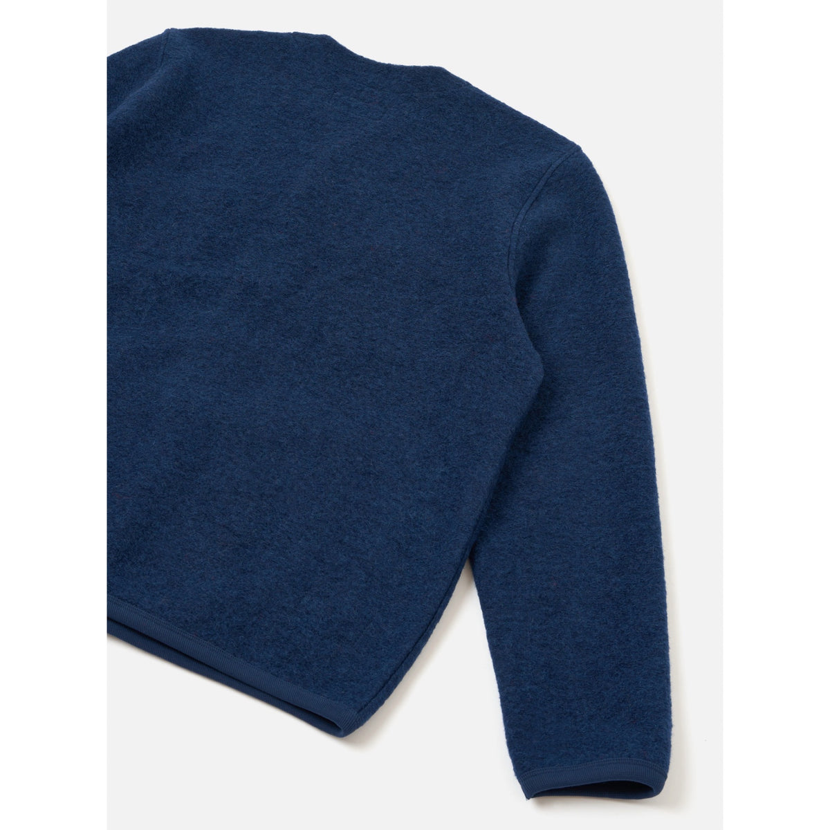 Universal Works Cardigan fleece indigo