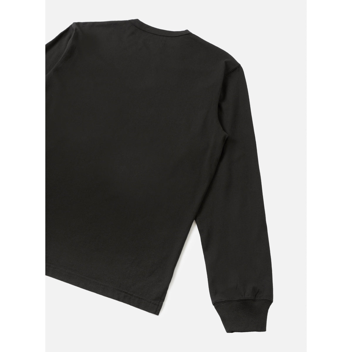 Universal Works L/S Core Pocket Tee single jersey black