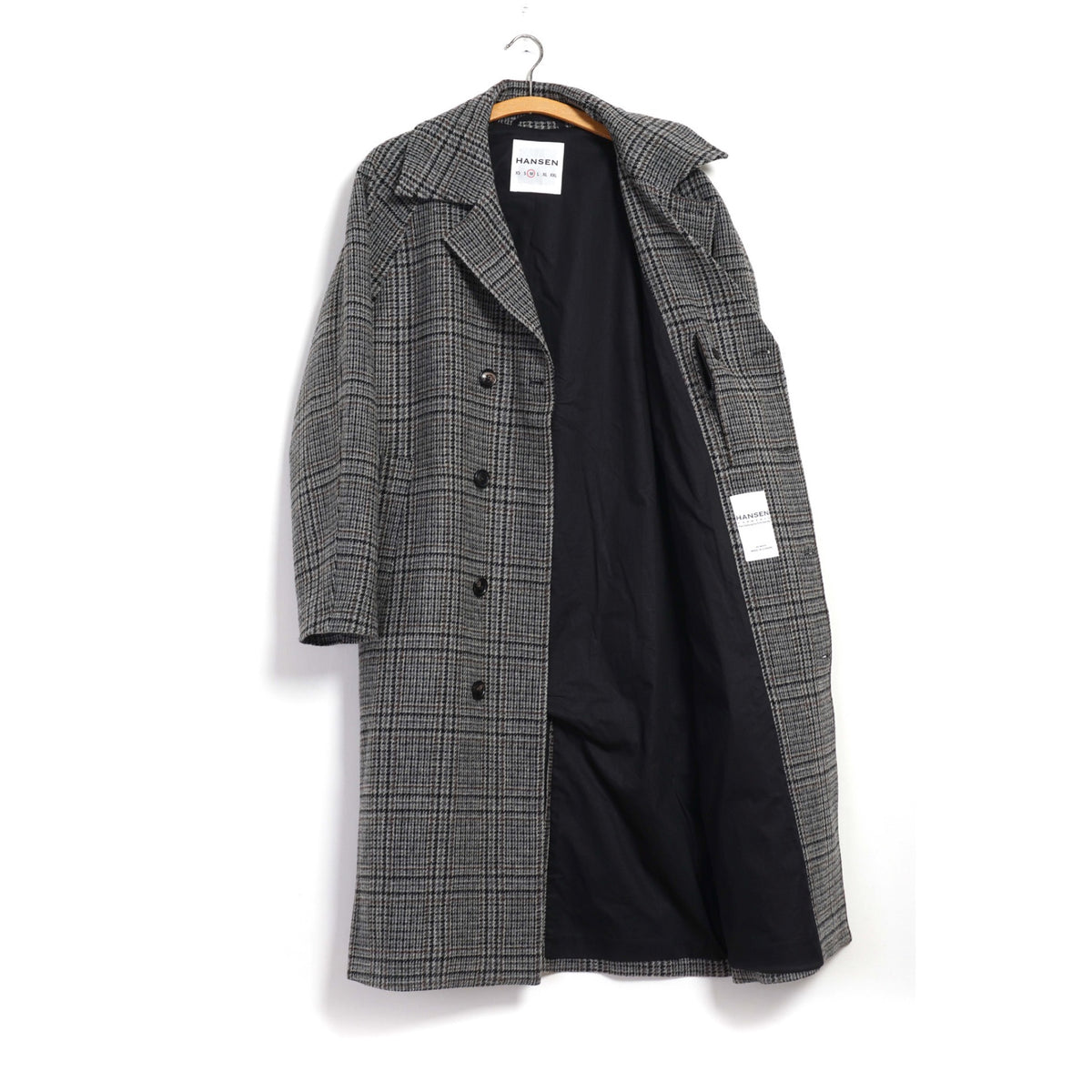 Hansen Sigurd 32-73-5 grey check wool
