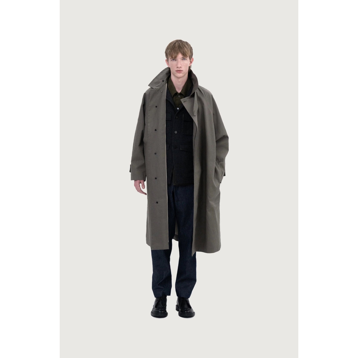 Jan Machenhauer Copenhagen Jan Coat khaki