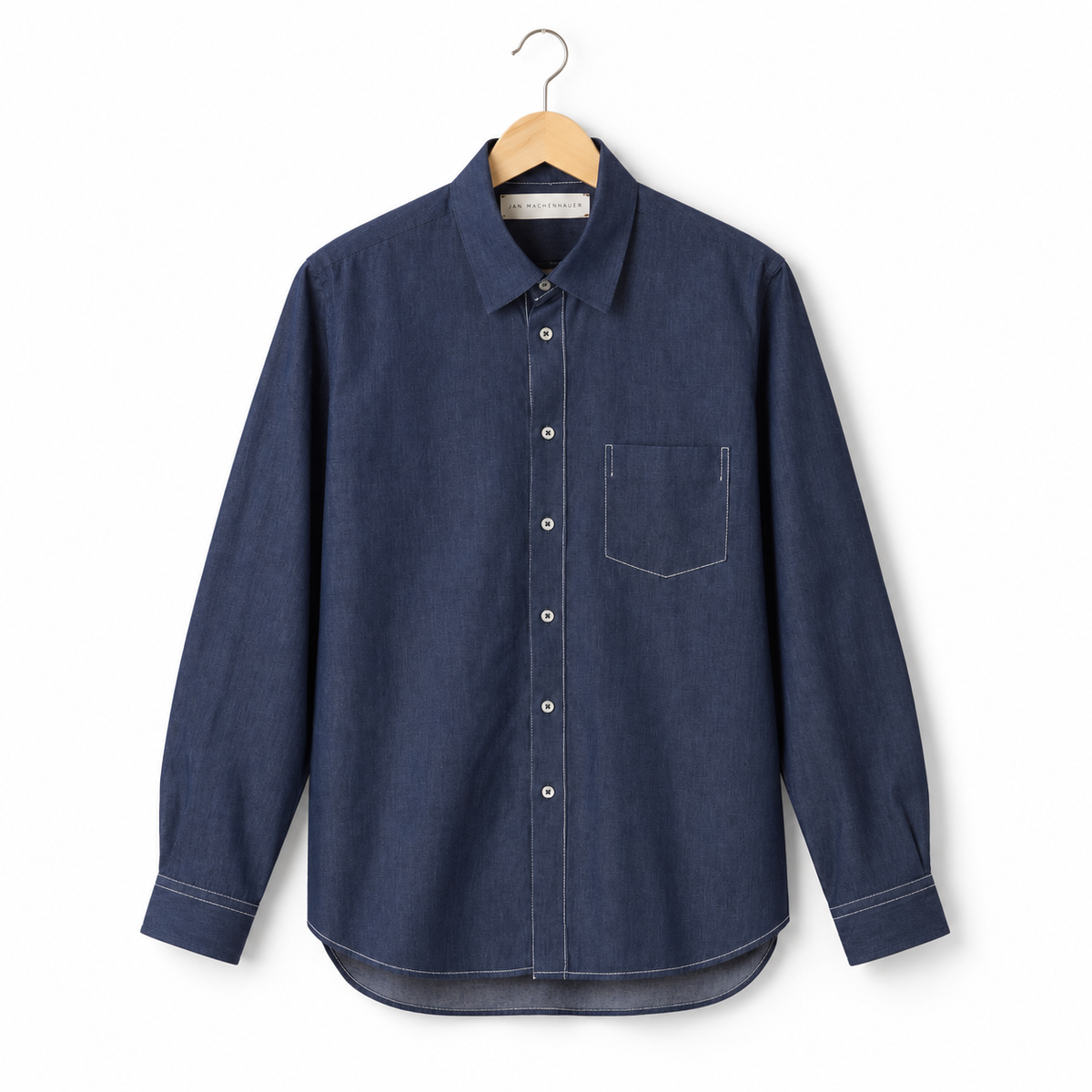 Jan Machenhauer Christopher Cotton Denim No.2 white stitch