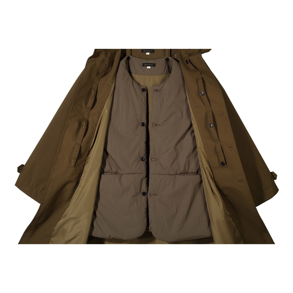 Standardtypes ECW Parka with Liner Vest khaki