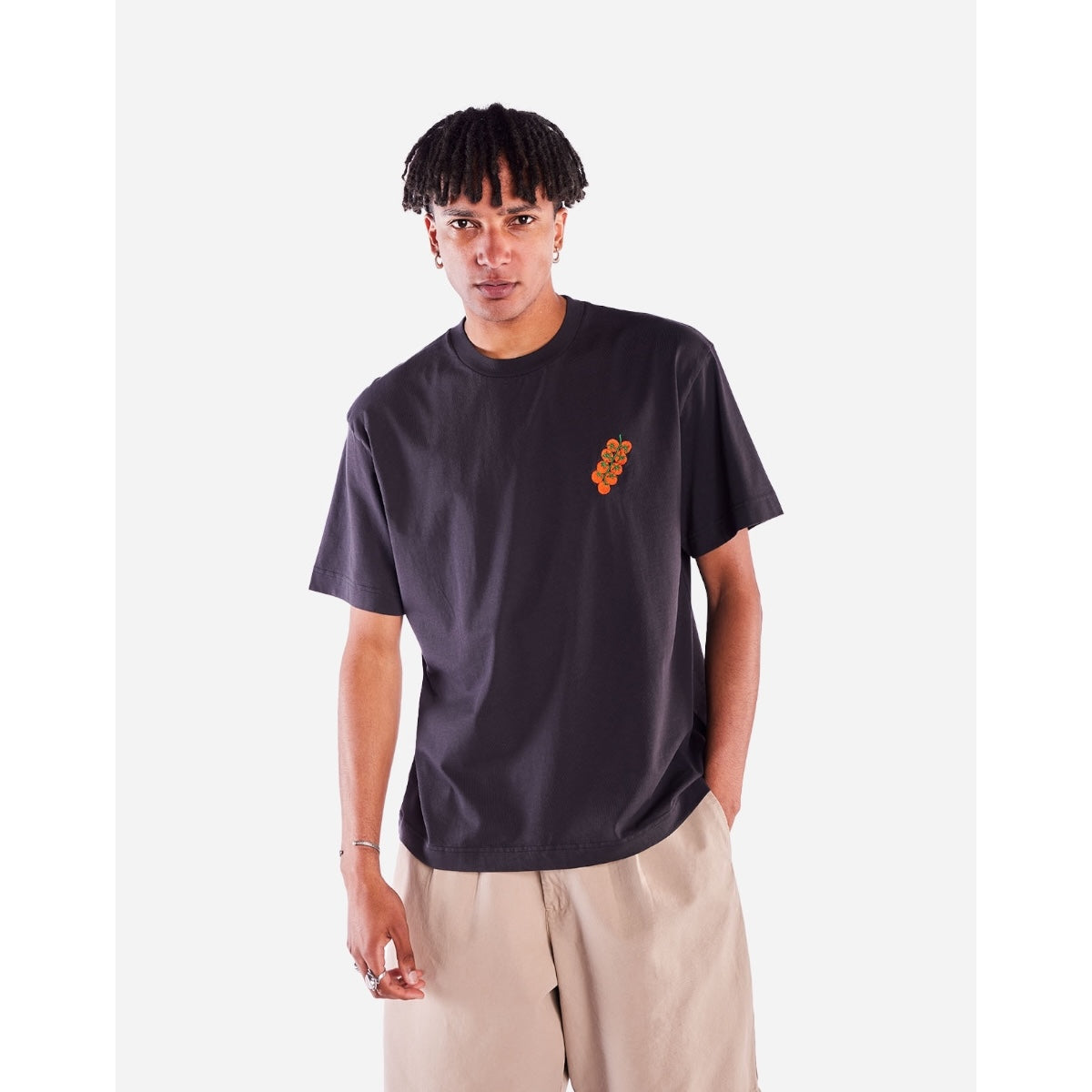 Olow Tasty Tomatoes T-Shirt carbon black
