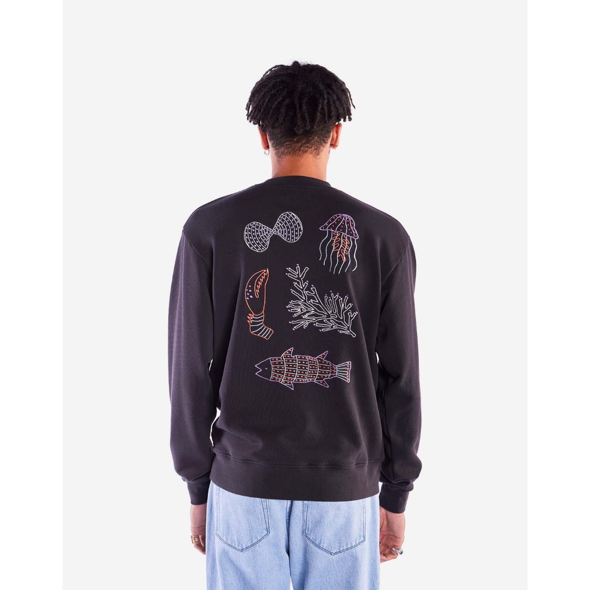 Olow Sweater Falmouth carbon black