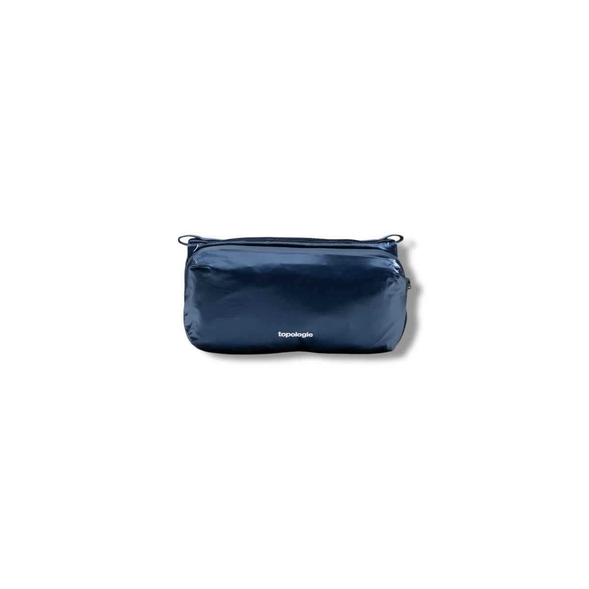Topologie Wares Bags Bottle Sacoche Medium Marine Blue Metallic