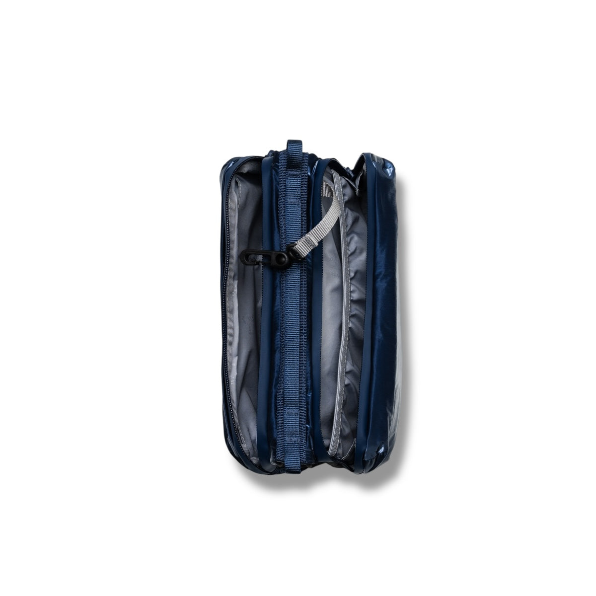 Topologie Wares Bags Bottle Sacoche Medium Marine Blue Metallic