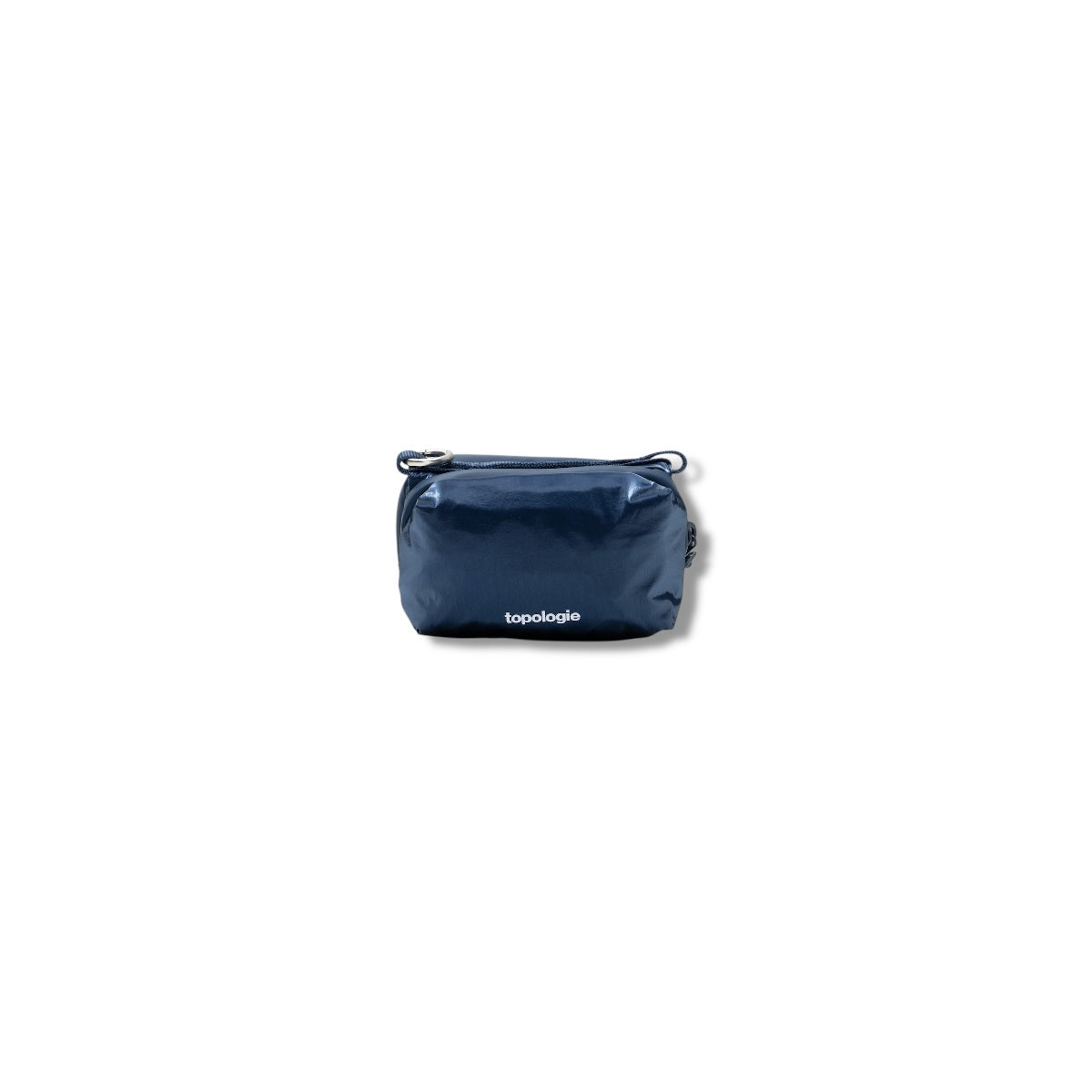 Topologie Wares Bags Mini Bottle Sacoche Marine Blue Metallic