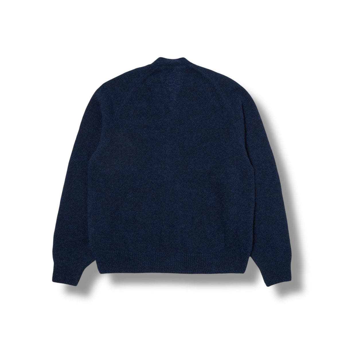 Universal Works David Cardigan Alpaca Knit navy