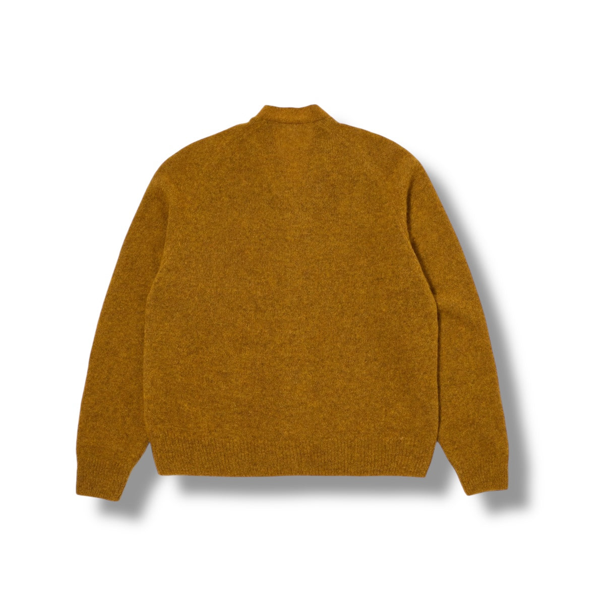 Universal Works David Cardigan Alpaca Knit gold