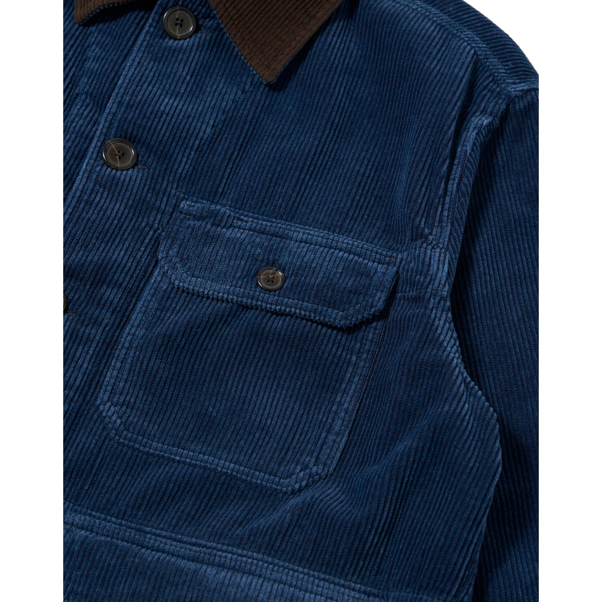 Universal Works Utility Jacket Recycled Indigo Cord indigo