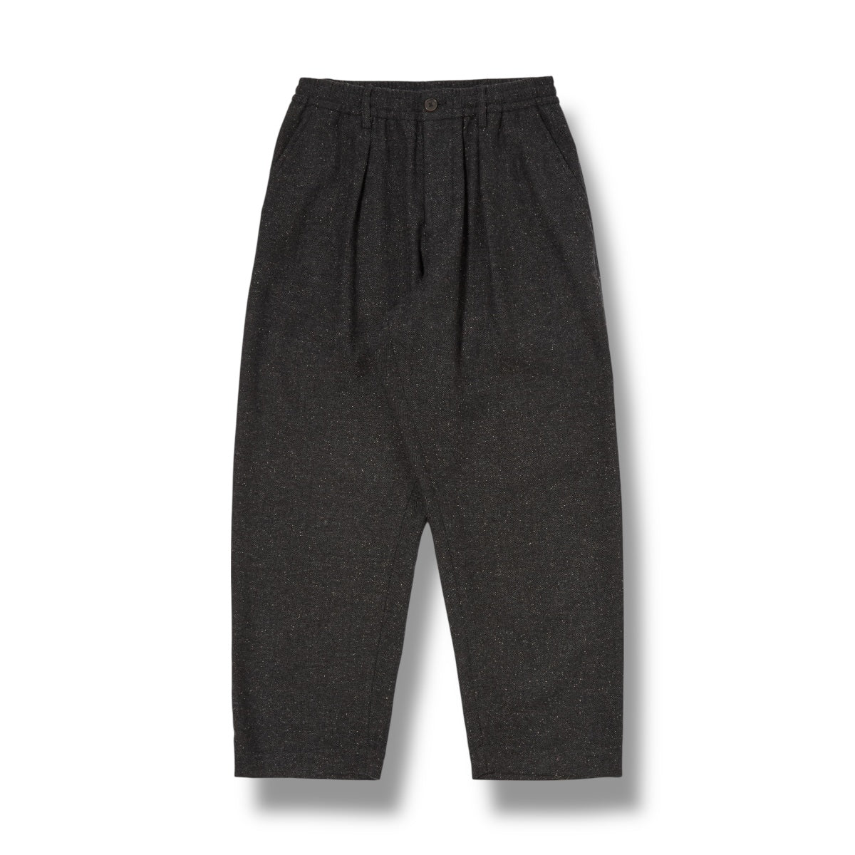 Universal Works Oxford Pant Salt N Pepper Tweed black