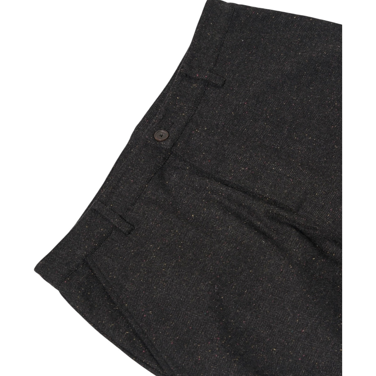 Universal Works Military Chino Salt N Pepper Tweed black