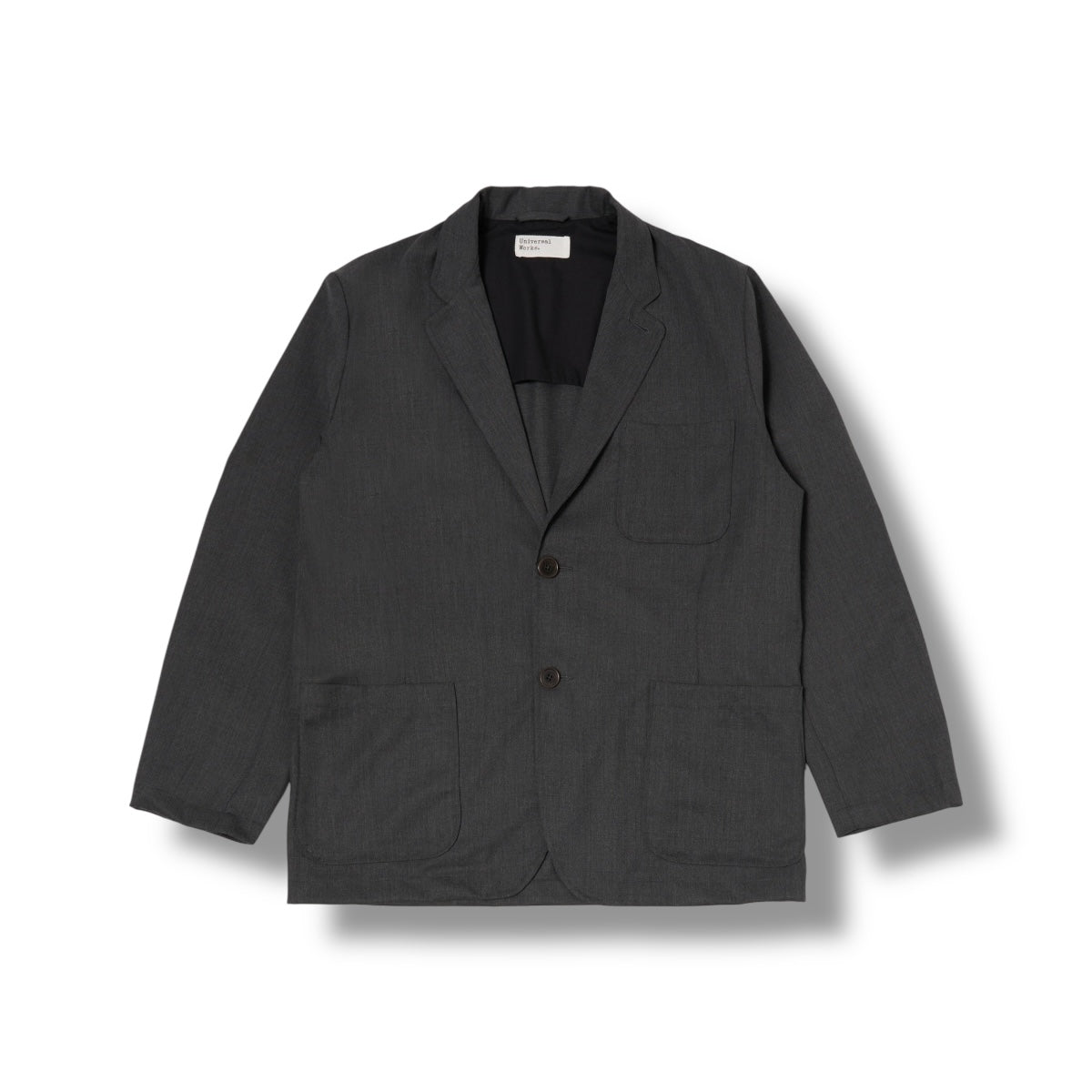 Universal Works Two Button Jacket Travel Suiting navy