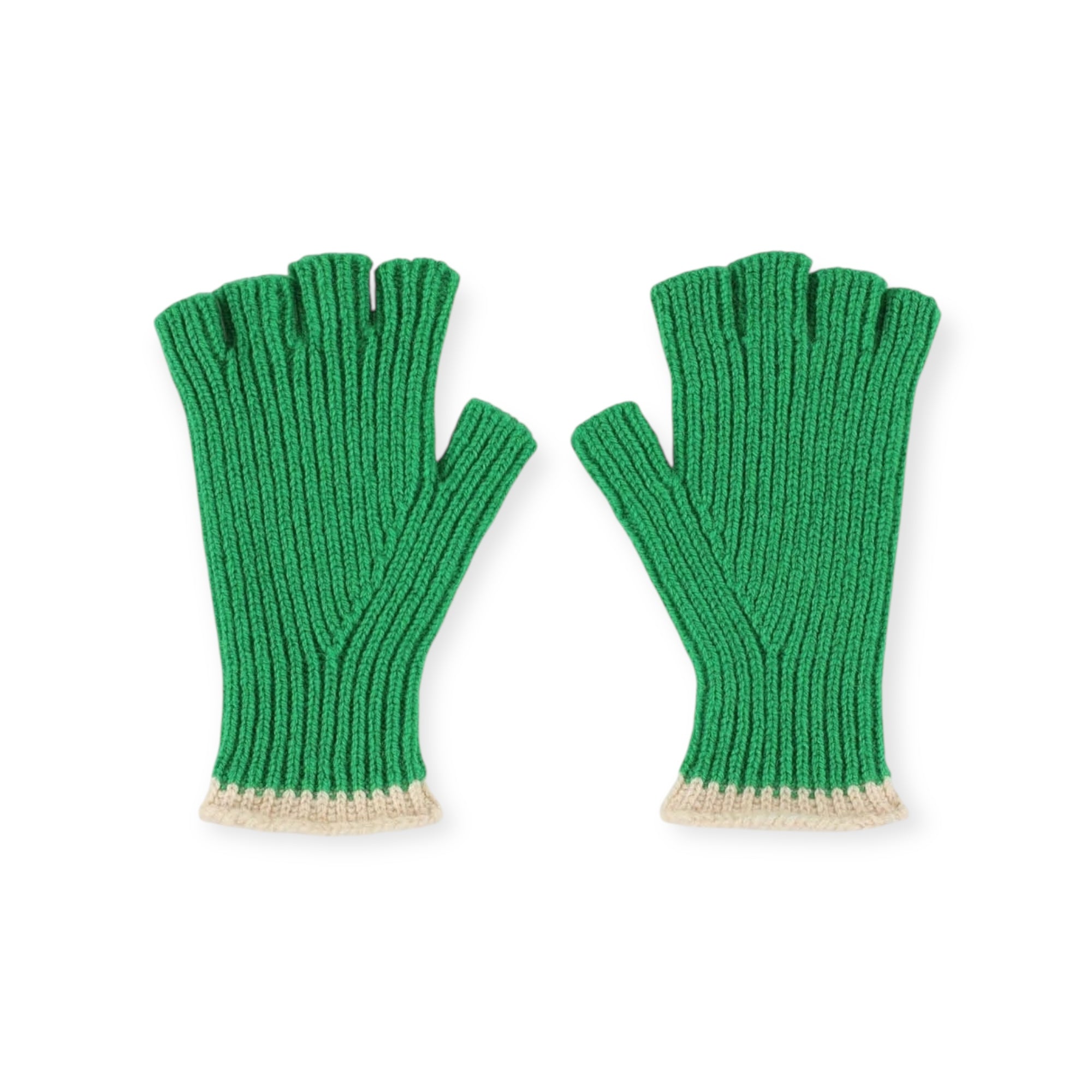 Howlin´ Lost My Fingers Ribbed Gloves green delight