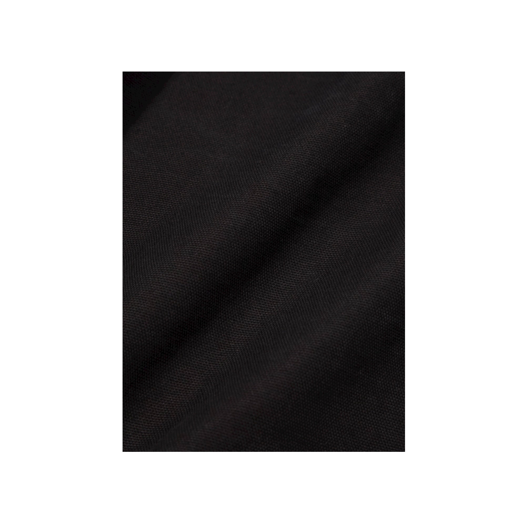 Universal Works Dockside Overshirt Organic Canvas black