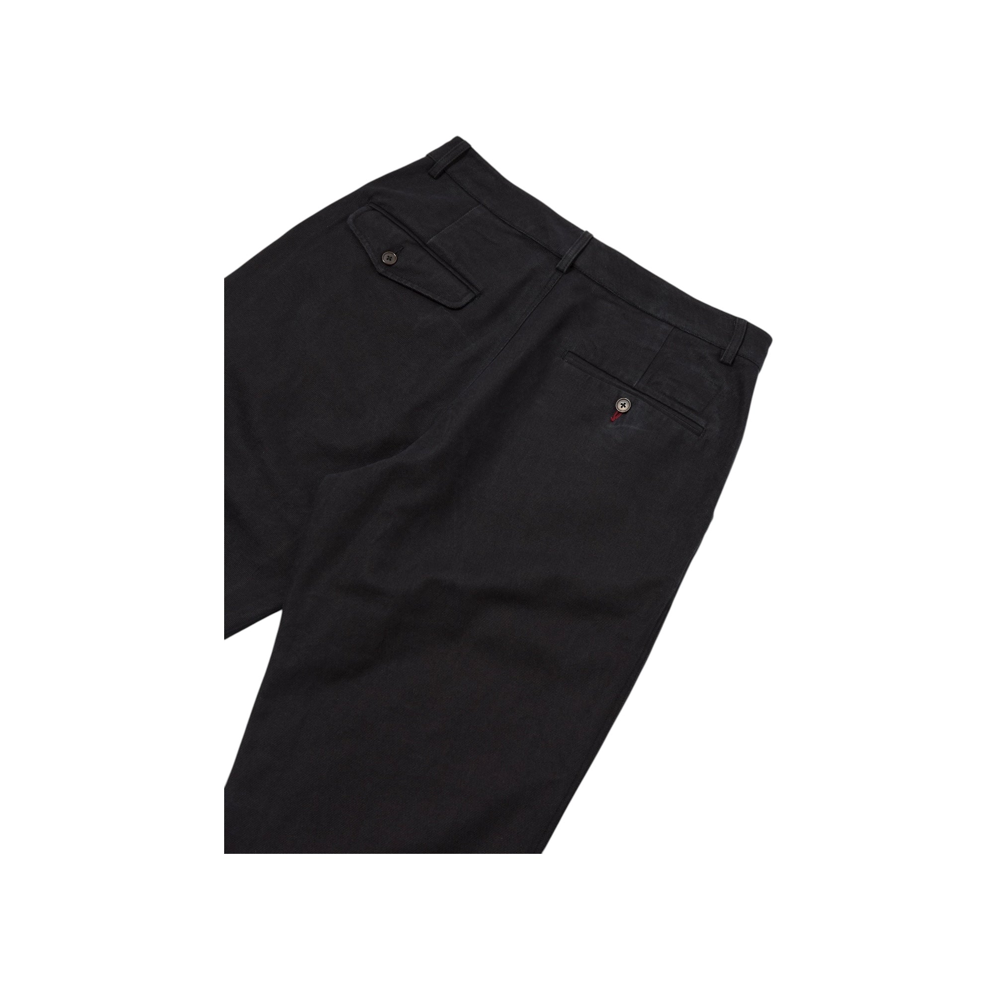 Universal Works Super Chino Organic Canvas black