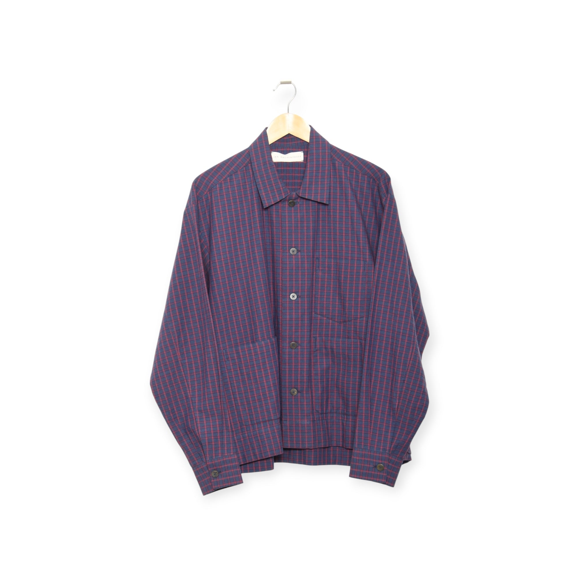 Jan Machenhauer Frank Shirt Cotton check/red