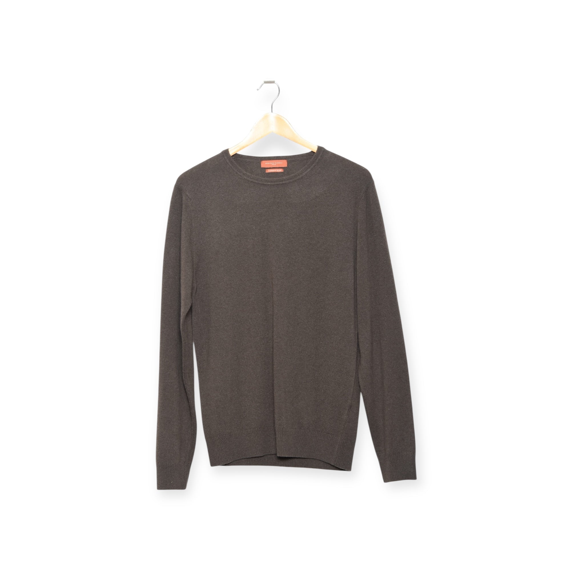Daniele Fiesoli Ribbed Crewneck Merino/Cashmere DF 0030 42 mink