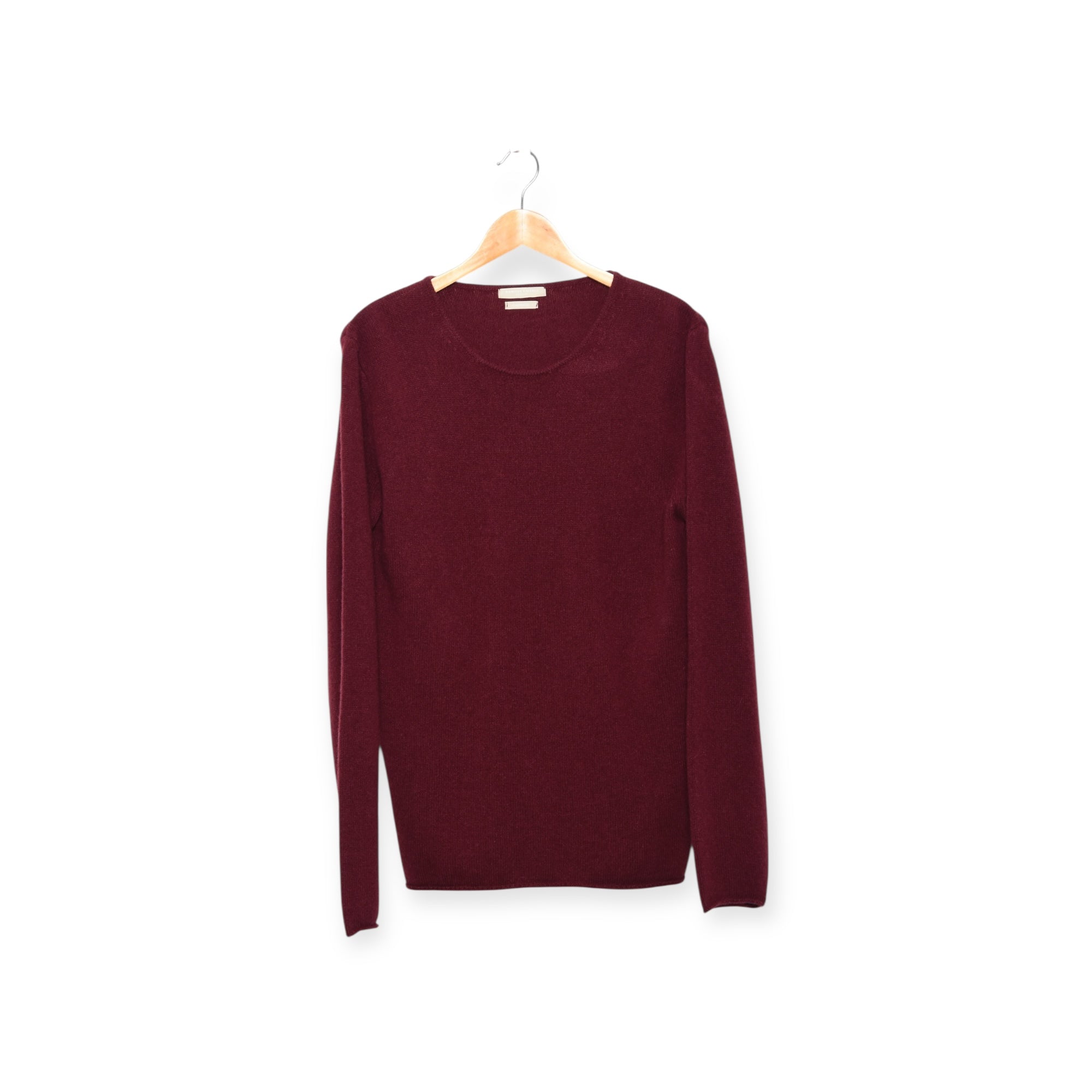 Daniele Fiesoli Cashmere Stitched Crew WS 3010/53 grape