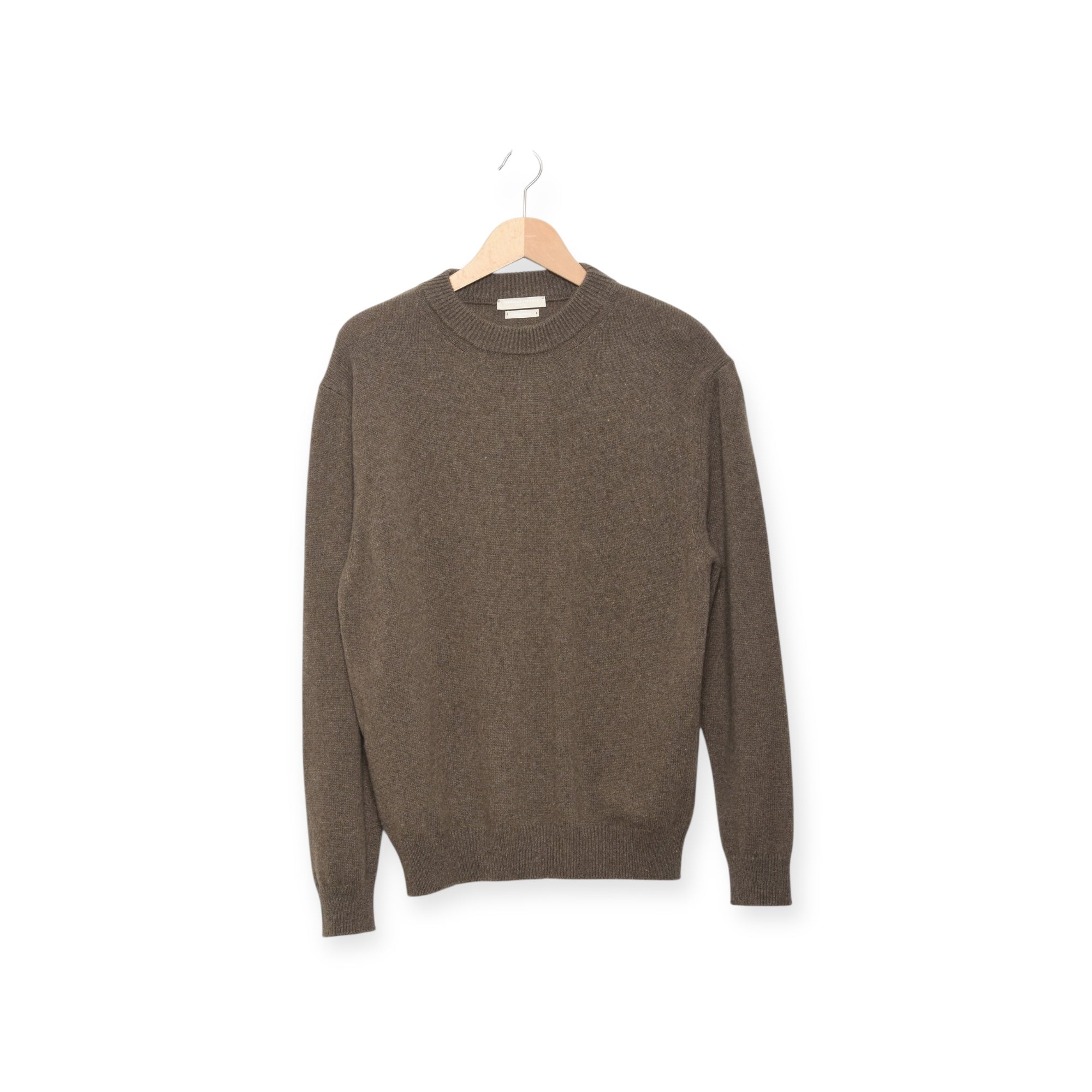 Daniele Fiesoli Classic Cashmere Crewneck WS 3370/35 bark