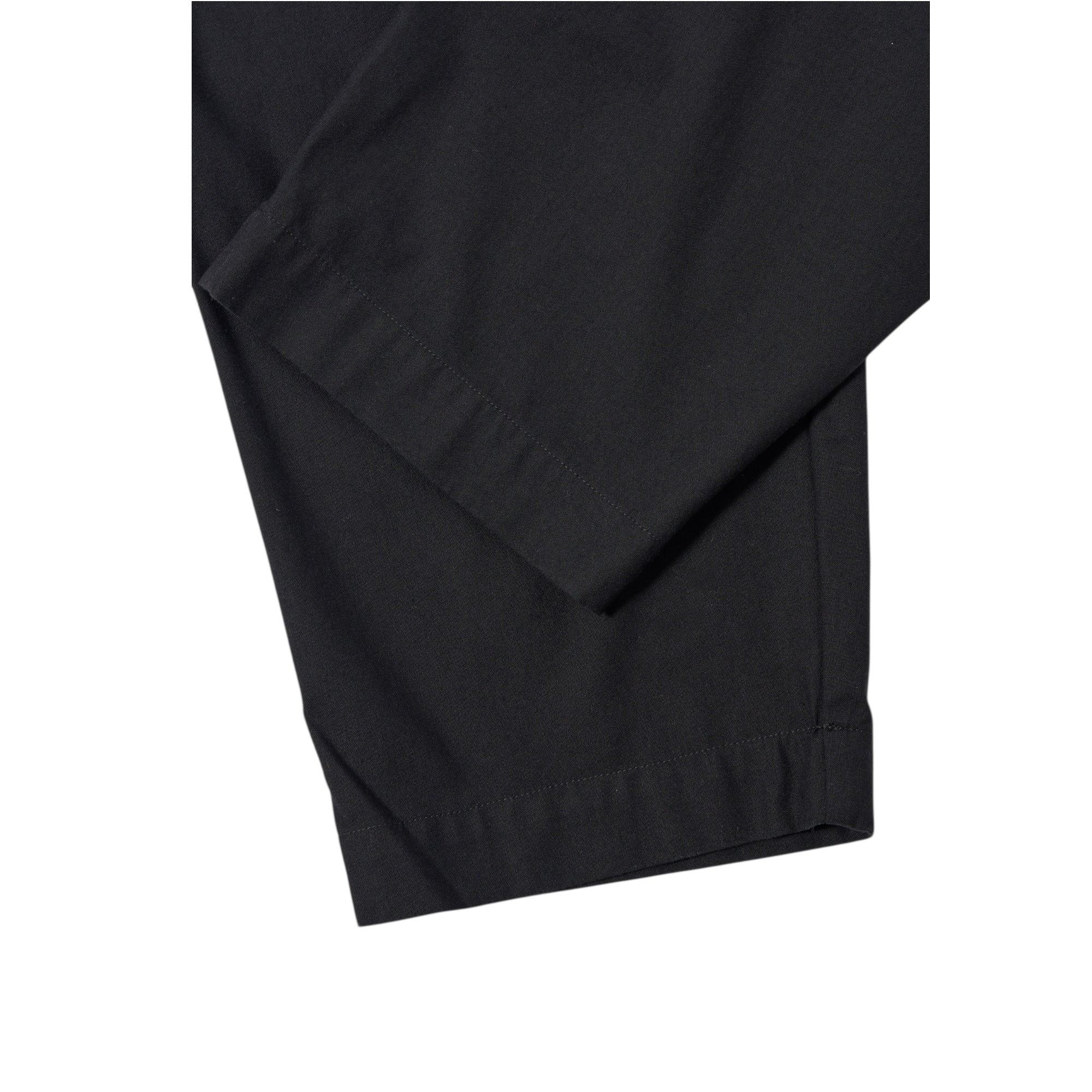 Universal Works Pleated Track Pant Valencia Cotton black