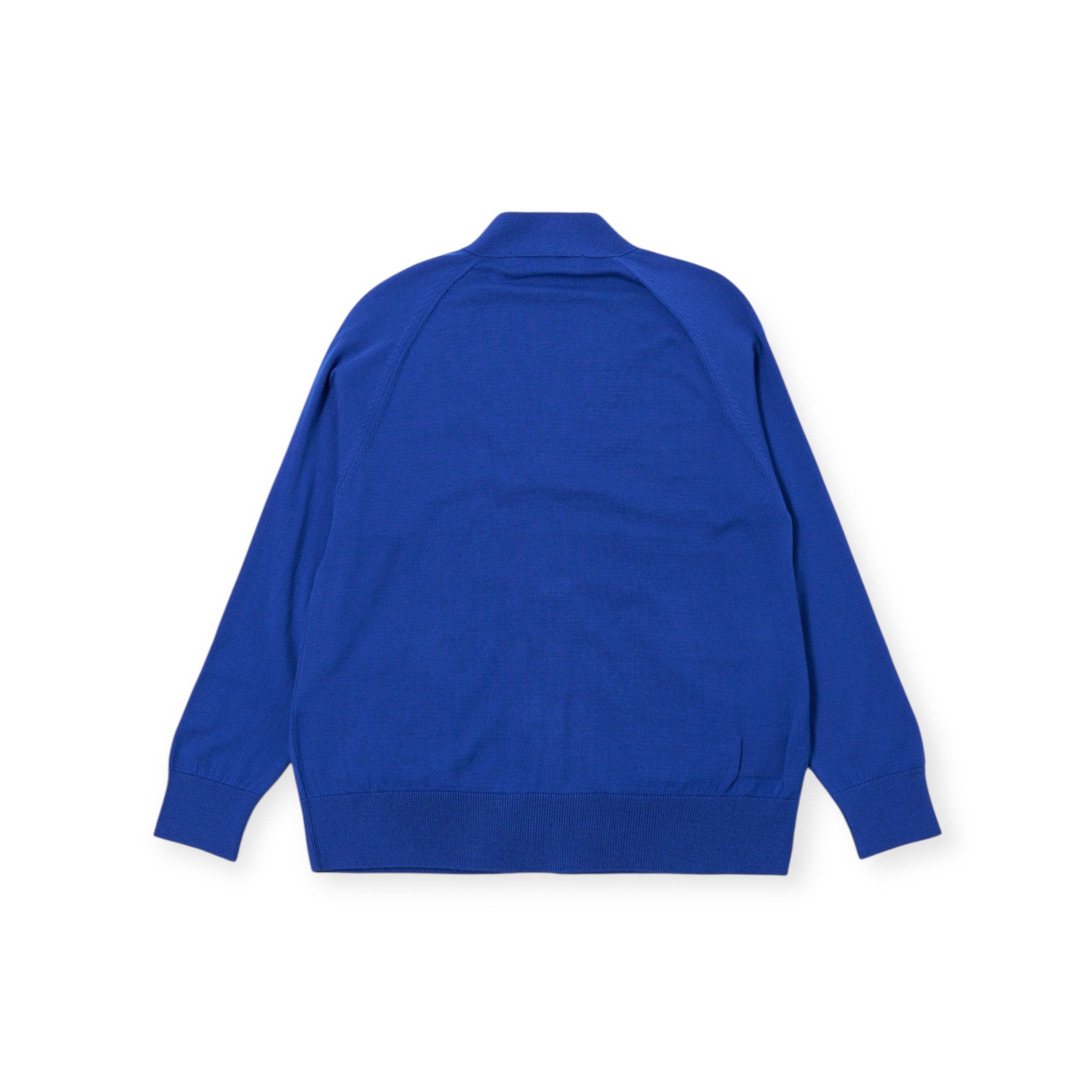 Universal Works Loose Cardigan II Woolcot Bio blue