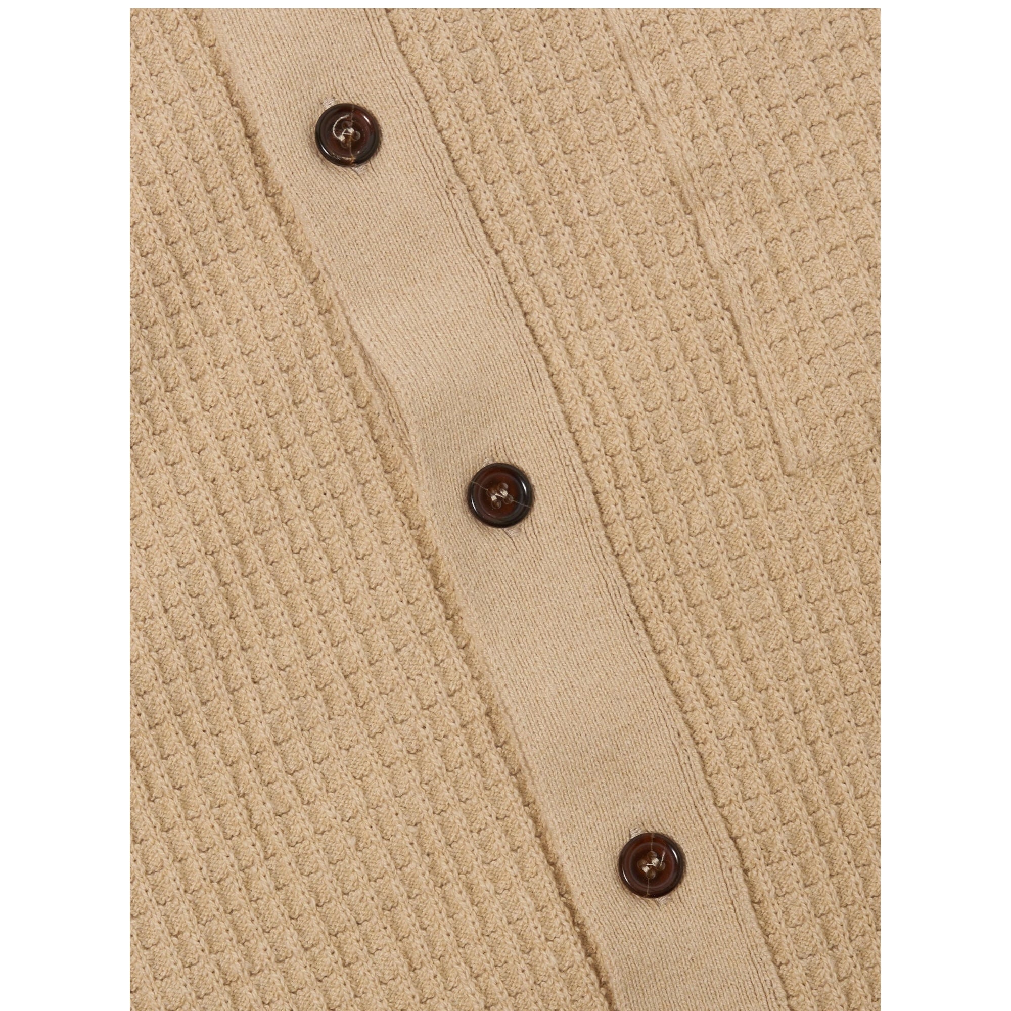 Universal Works Knit Jacket Eco Cotton Knit sand