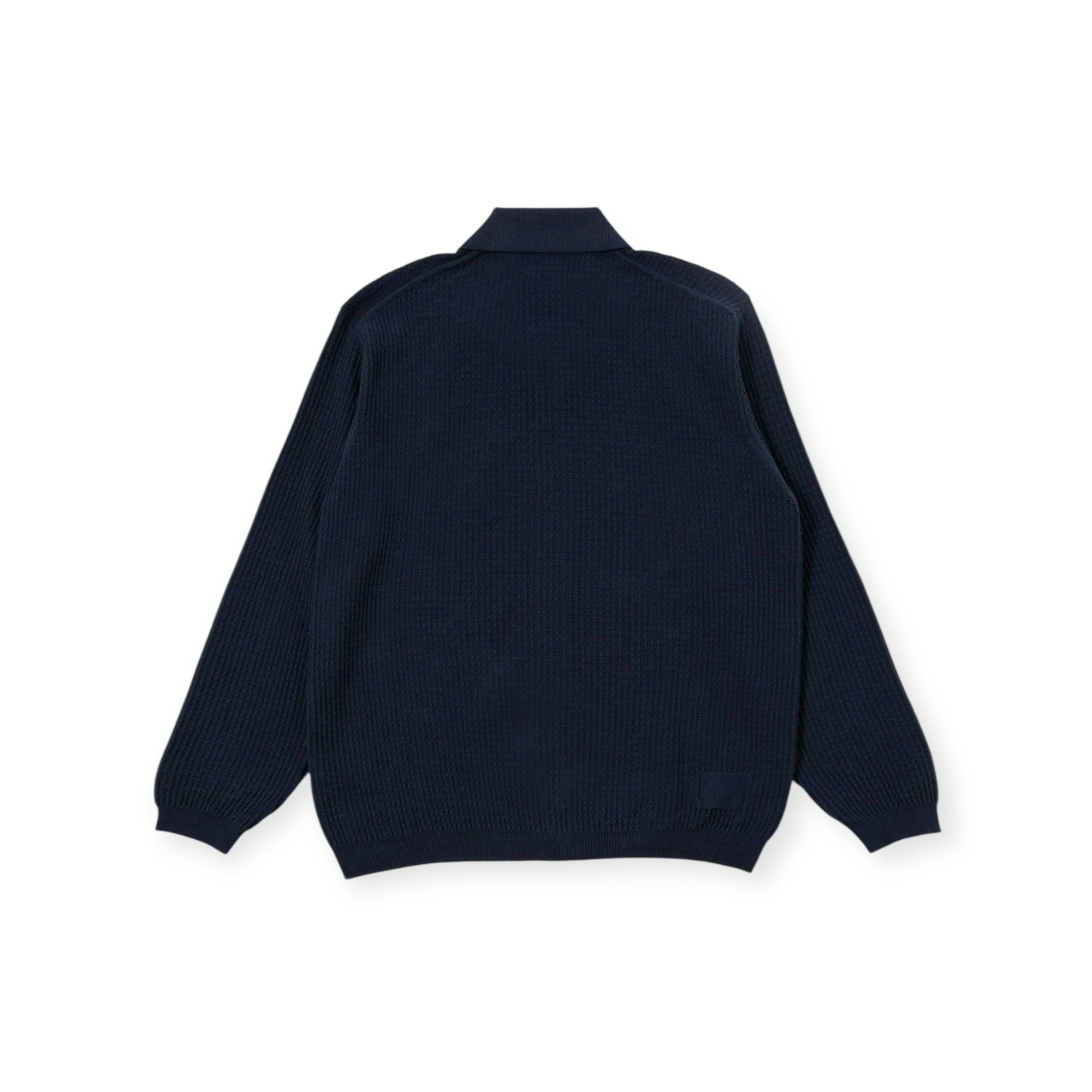 Universal Works Knit Jacket Eco Cotton Knit navy