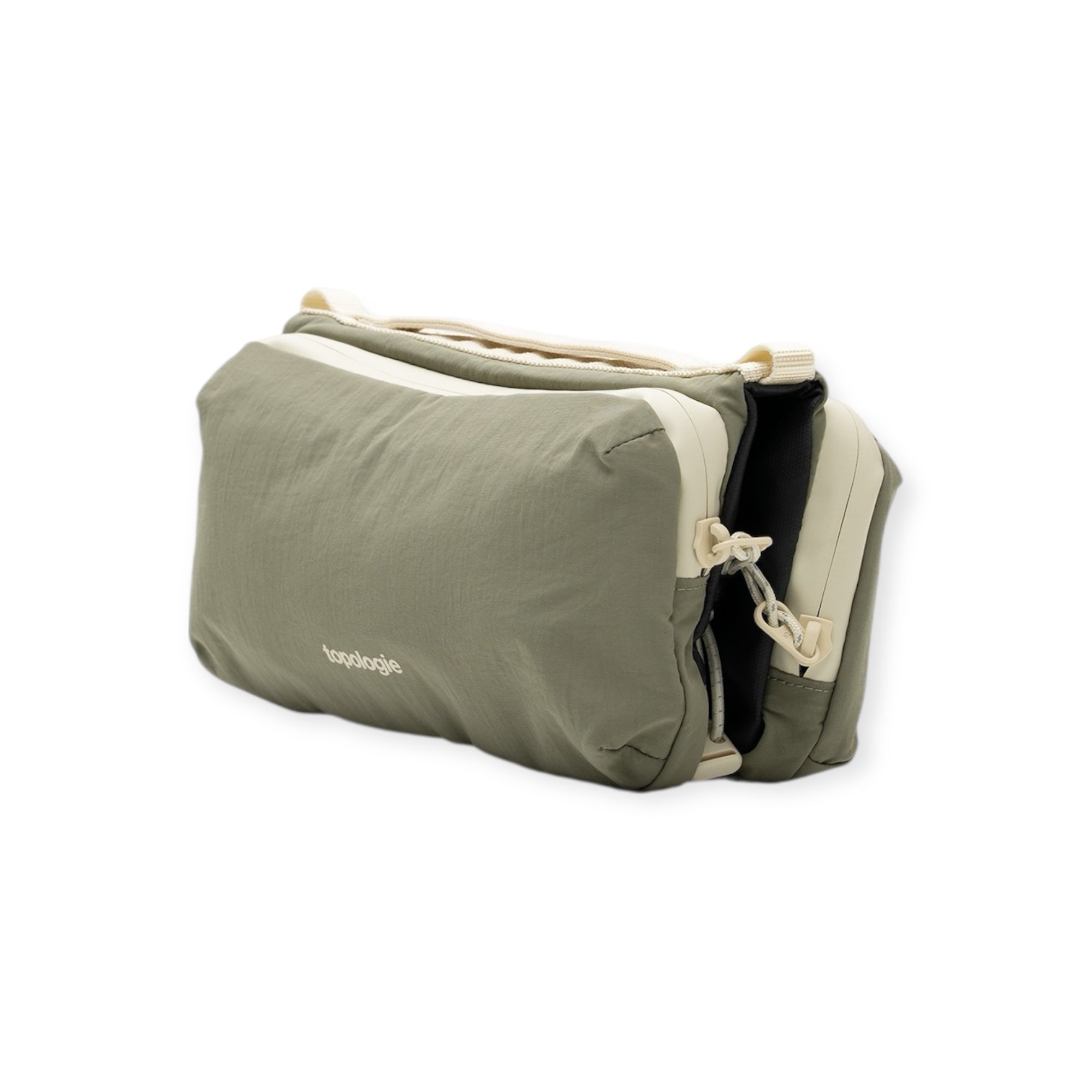 Topologie Wares Bags Bottle Sacoche Medium moss putty papery