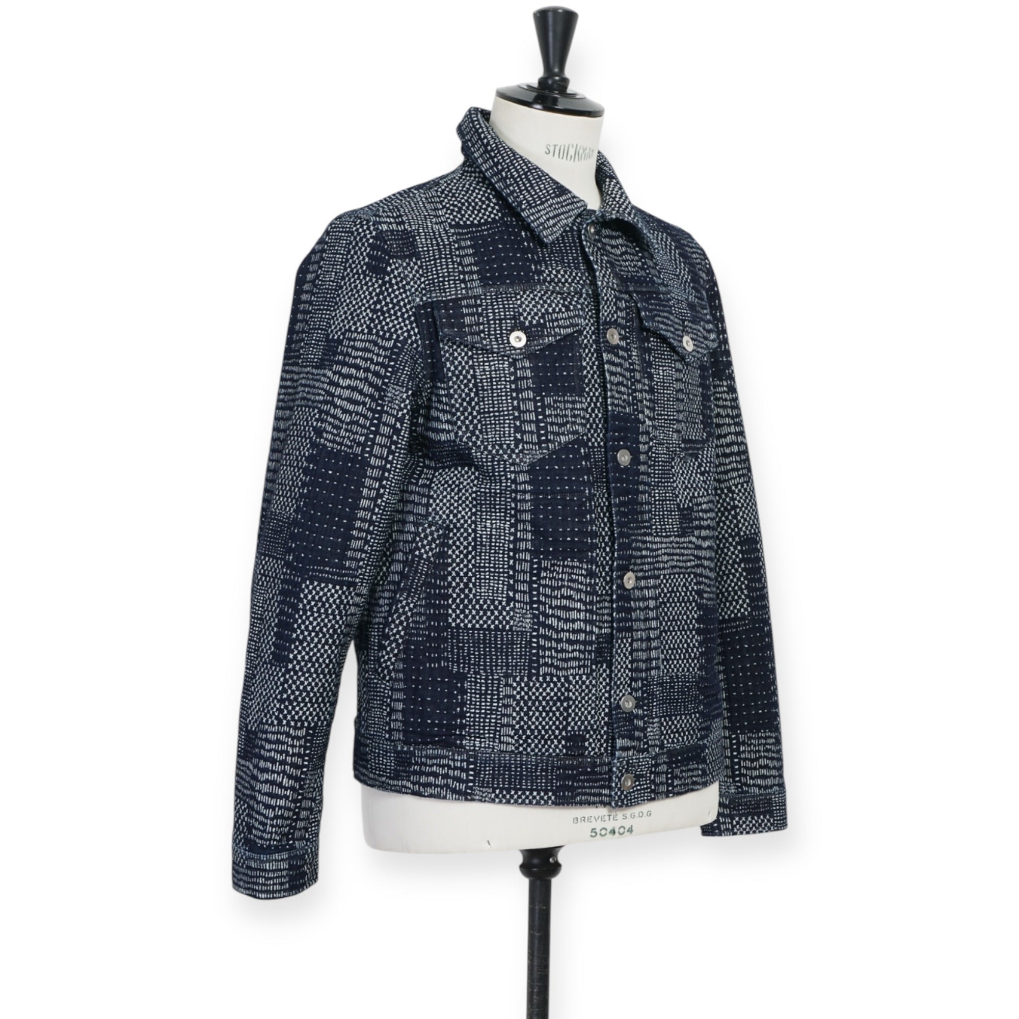 Hansen Gene 100-10-25 sashiko indigo