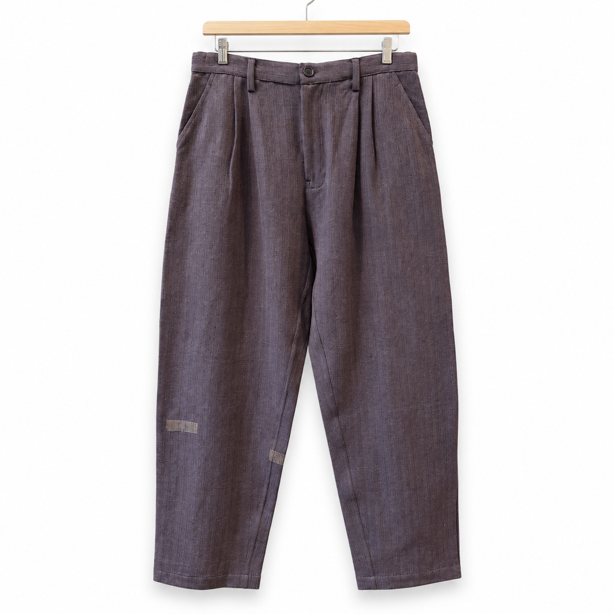 Kardo Antonio Trousers EW09 Hand-Loomed Cotton ash blue
