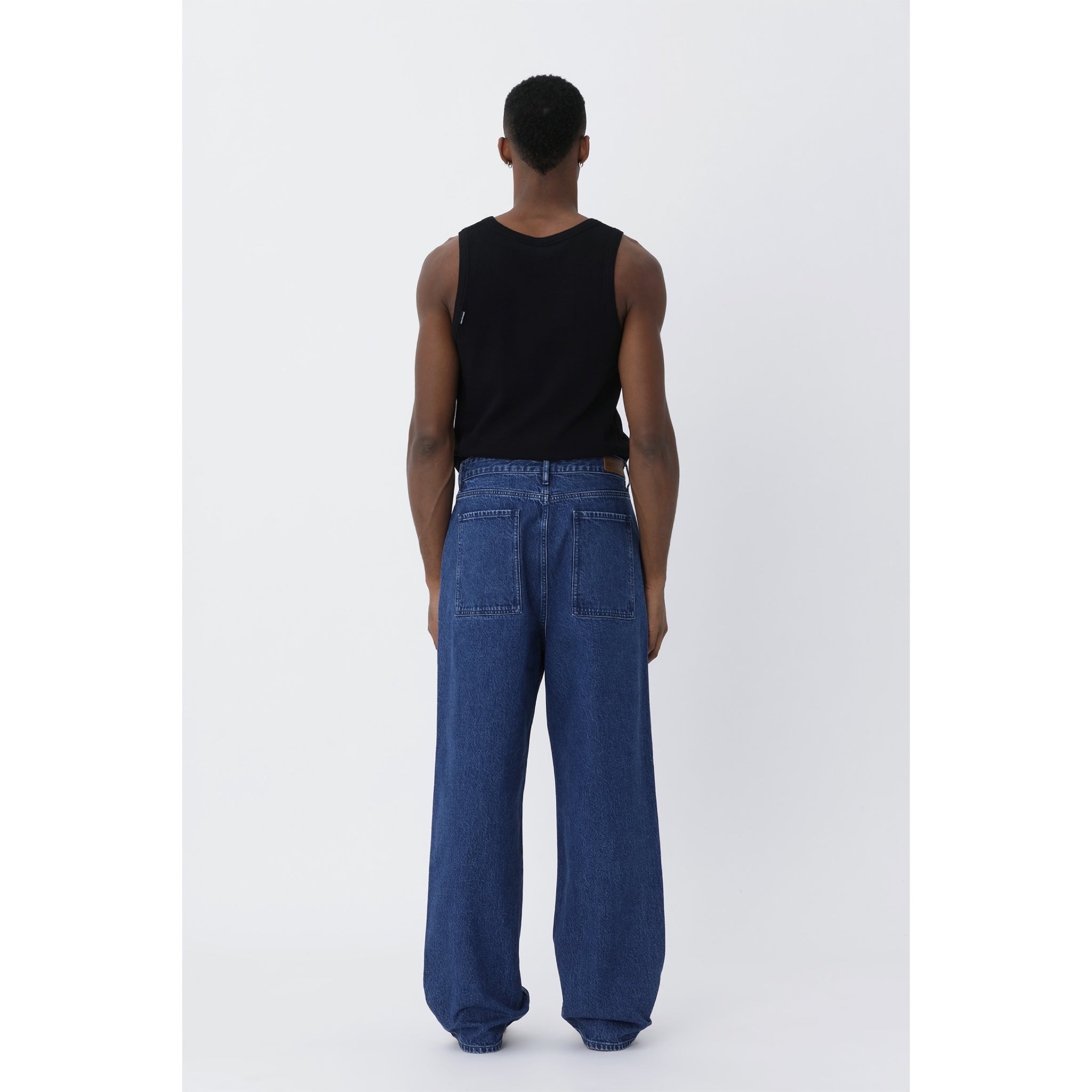 Won Hundred Dian.01 Pants yal medium dark blue