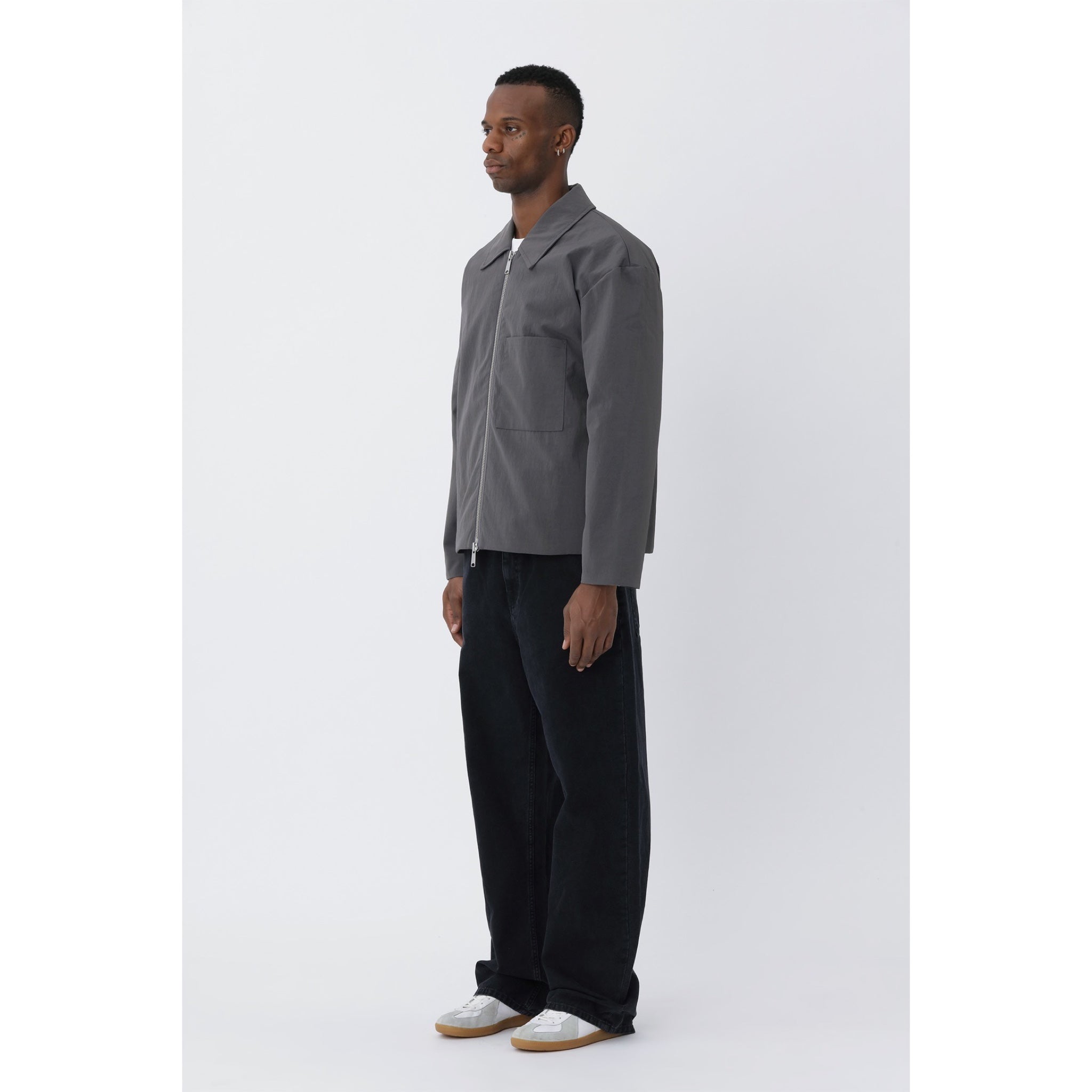 Won Hundred Saywer.01 Jacket charcoal grey