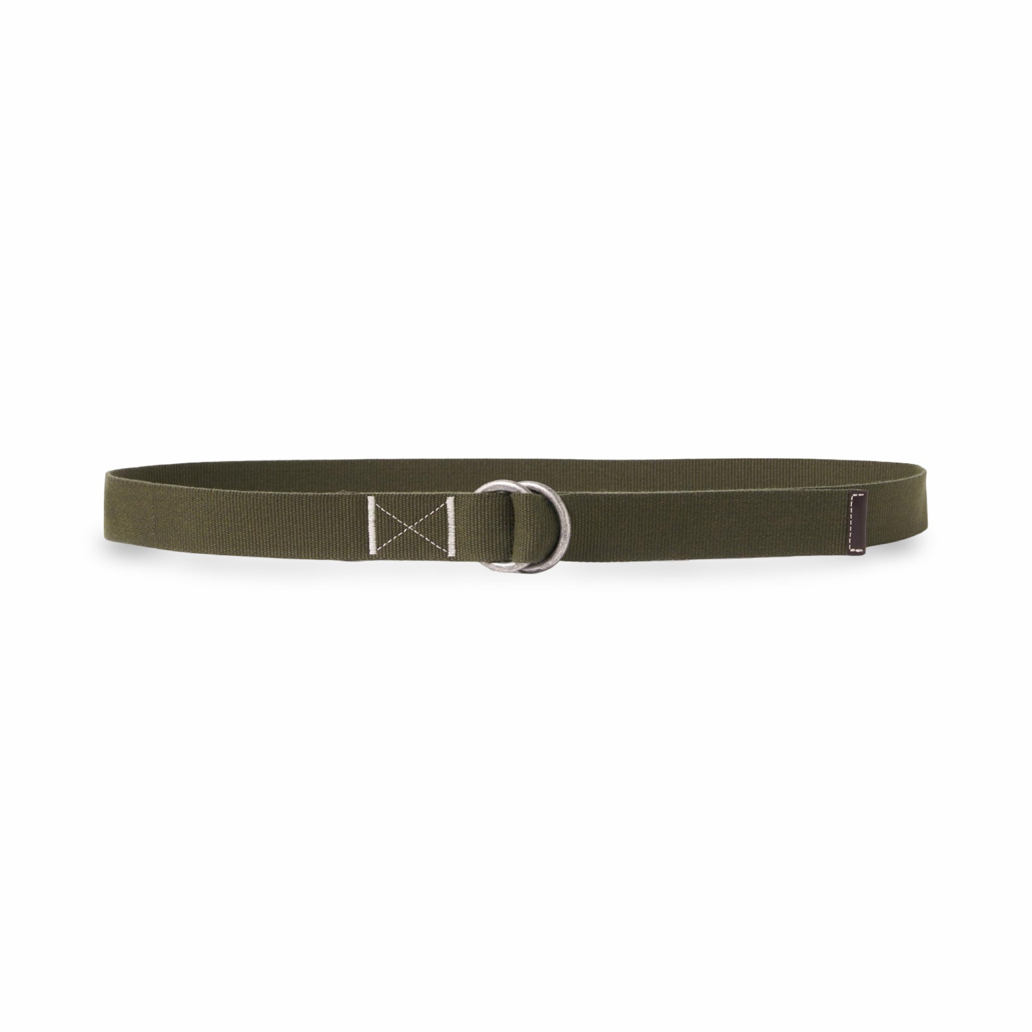 Universal Works O Ring Belt Canvas Webbing olive