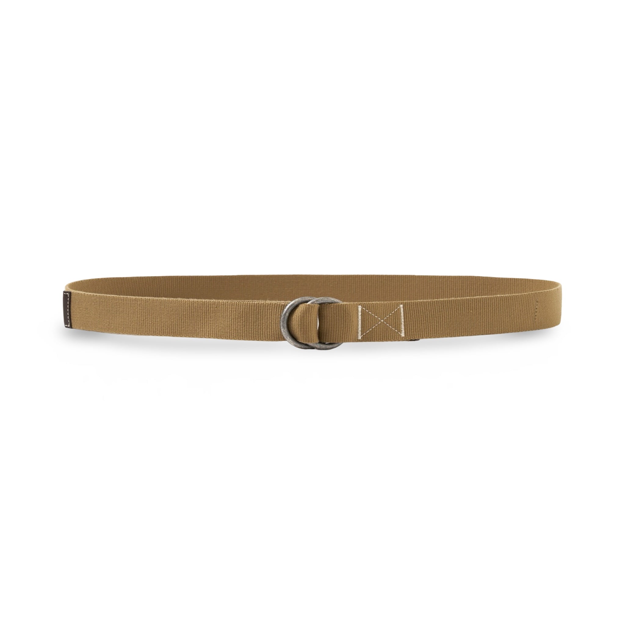 Universal Works O Ring Belt Canvas Webbing sand