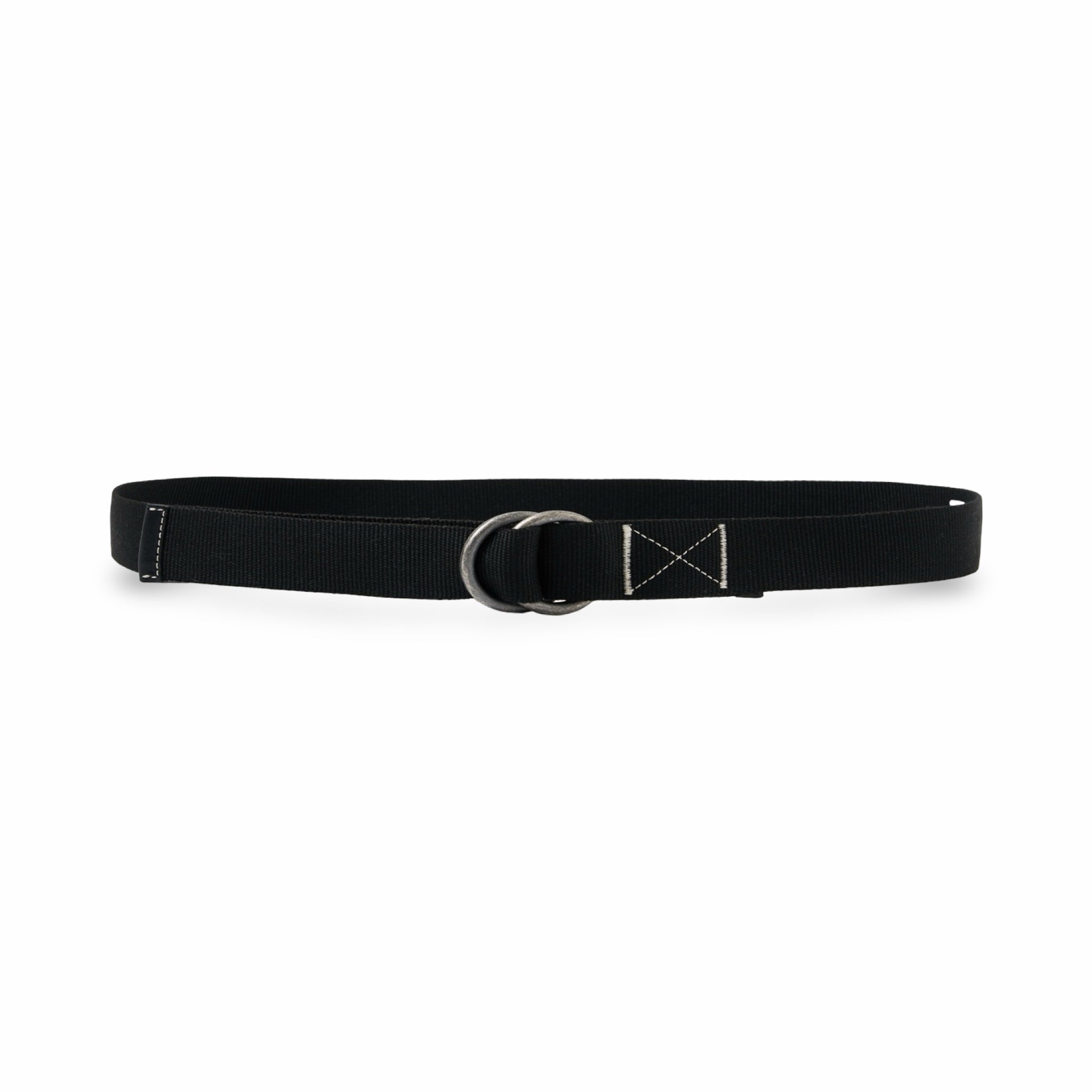 Universal Works O Ring Belt Canvas Webbing black