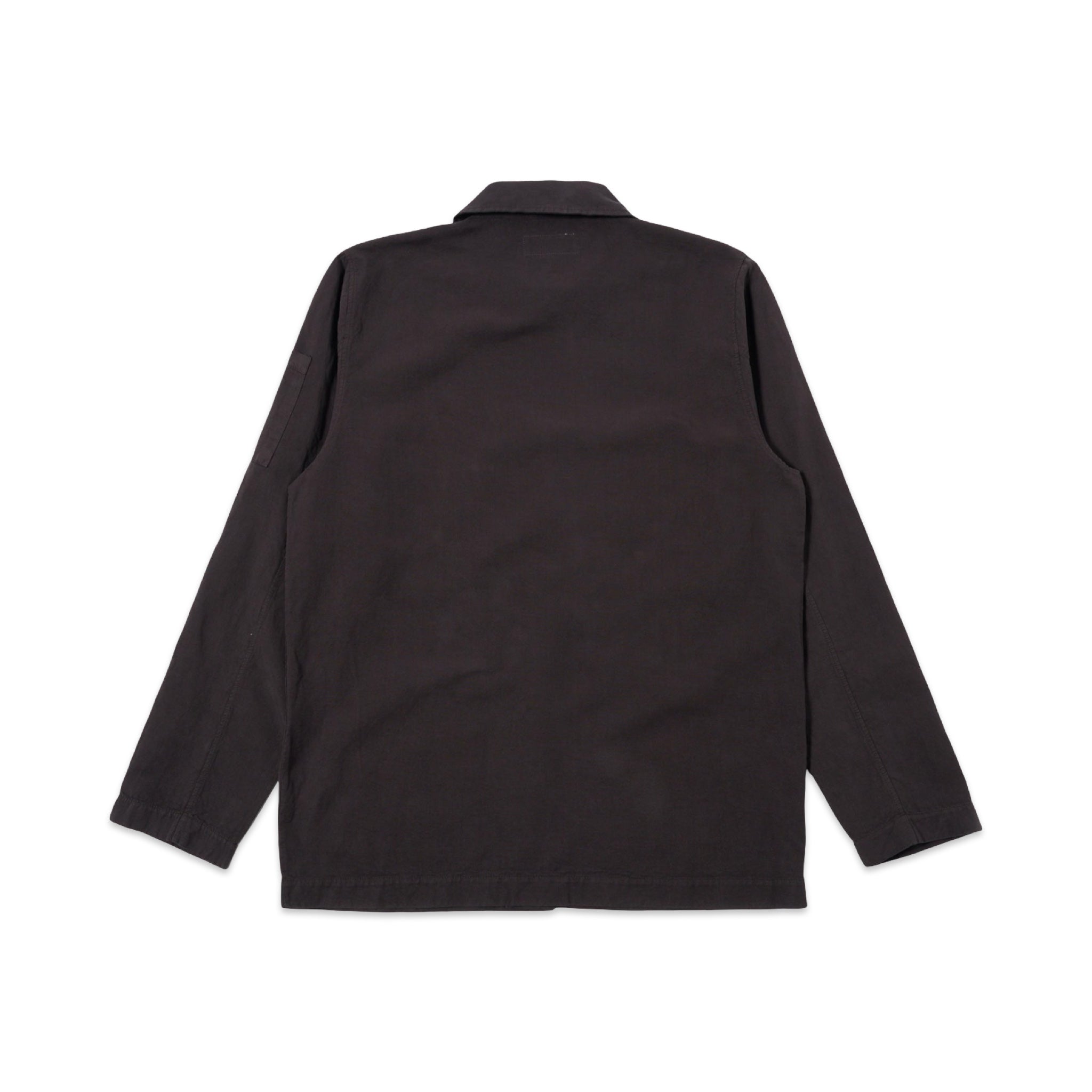 Universal Works Coverall Jacket Lyocell Linen Mix licorice