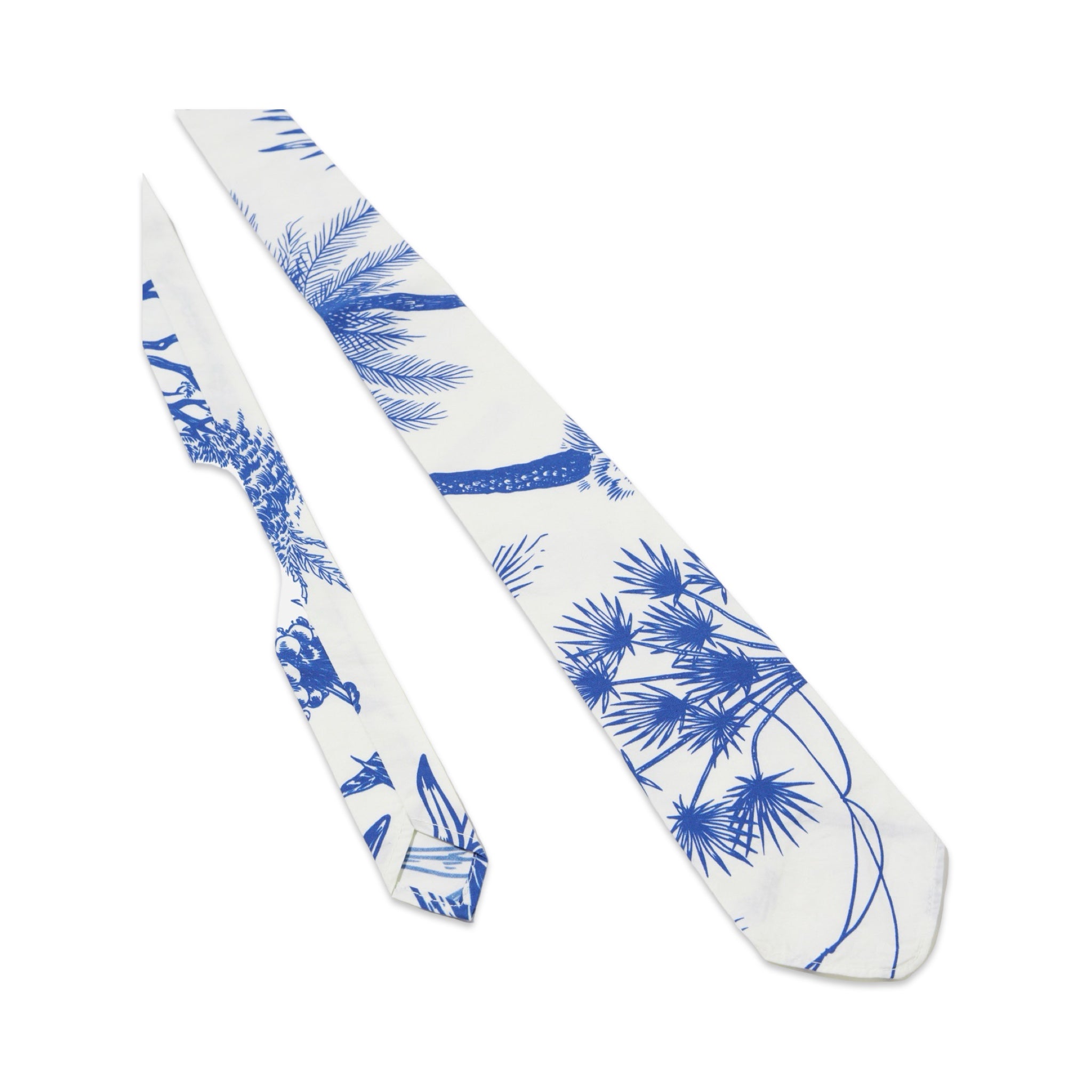 Universal Works Tie Jungle Toile Poplin white