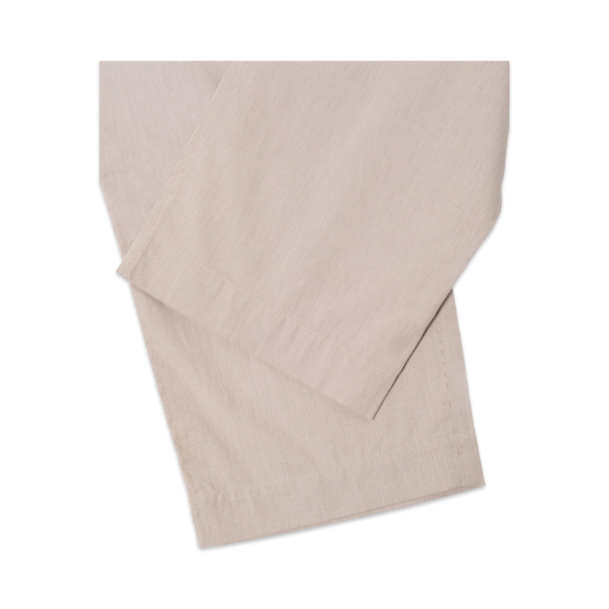 Universal Works Duke Pant Kennedy Stripe brown