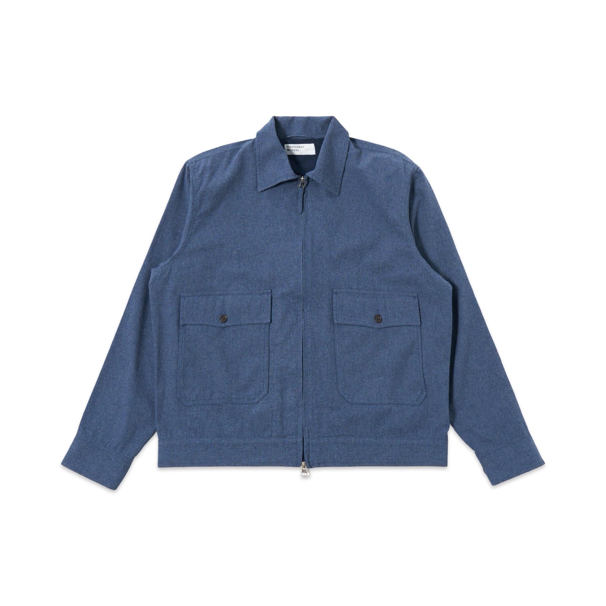 Universal Works S130 Jacket Sintra Recycled Cotton blue