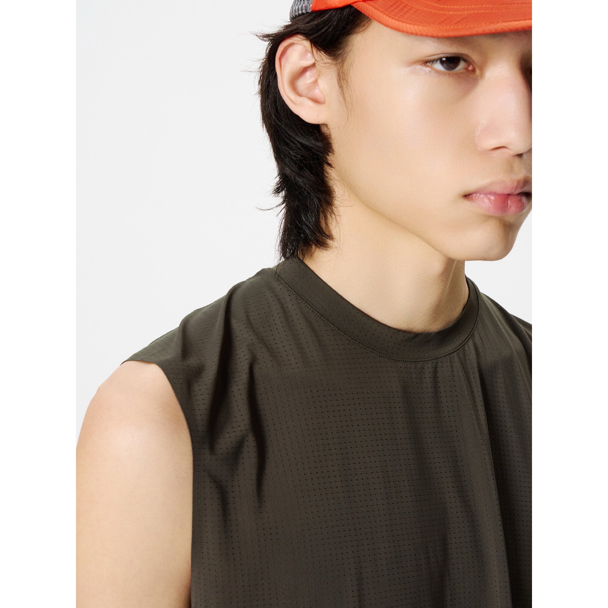 Goldwin Air Pit Sleeveless jet brown