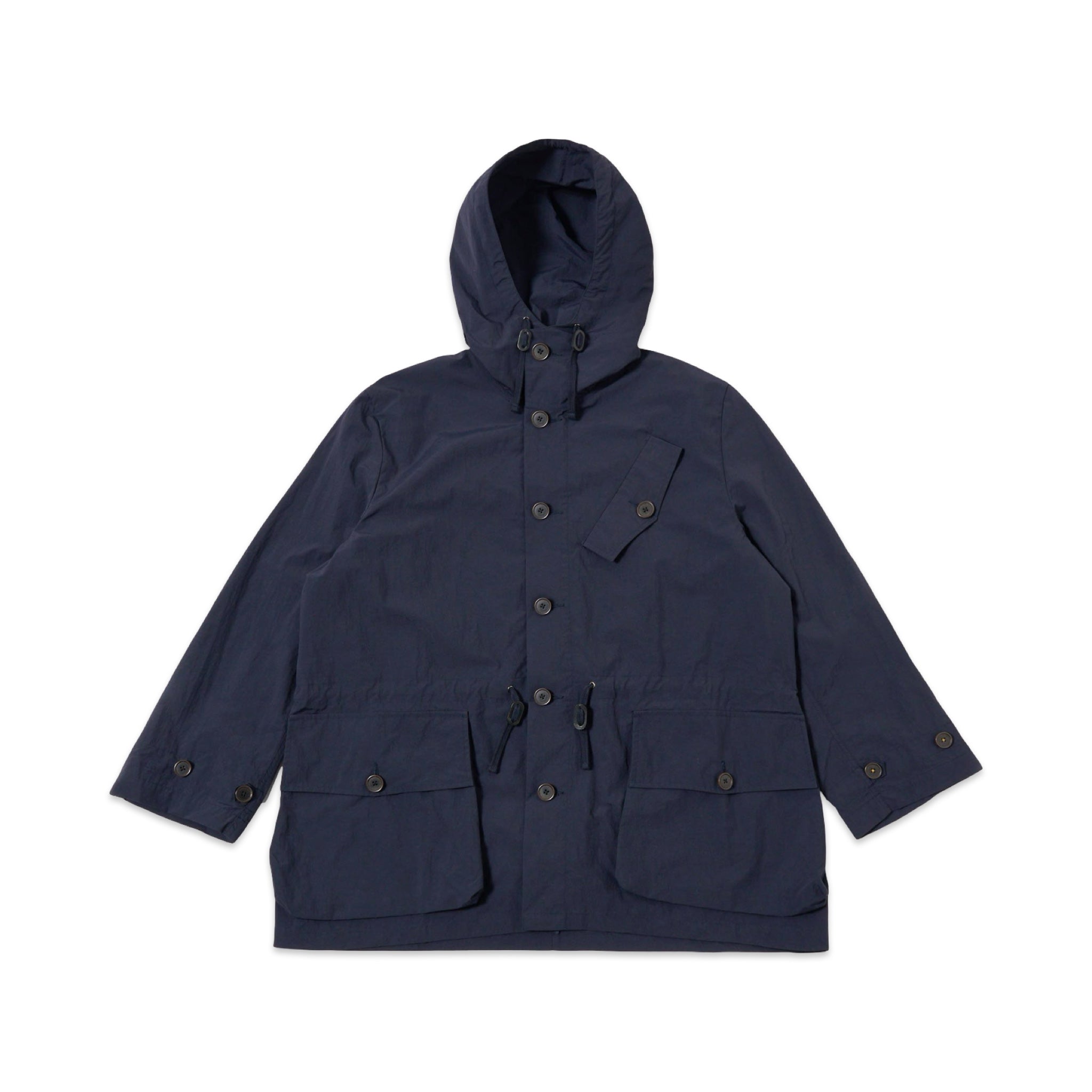 Universal Works Boston Parka SEO Recycled Nylon navy