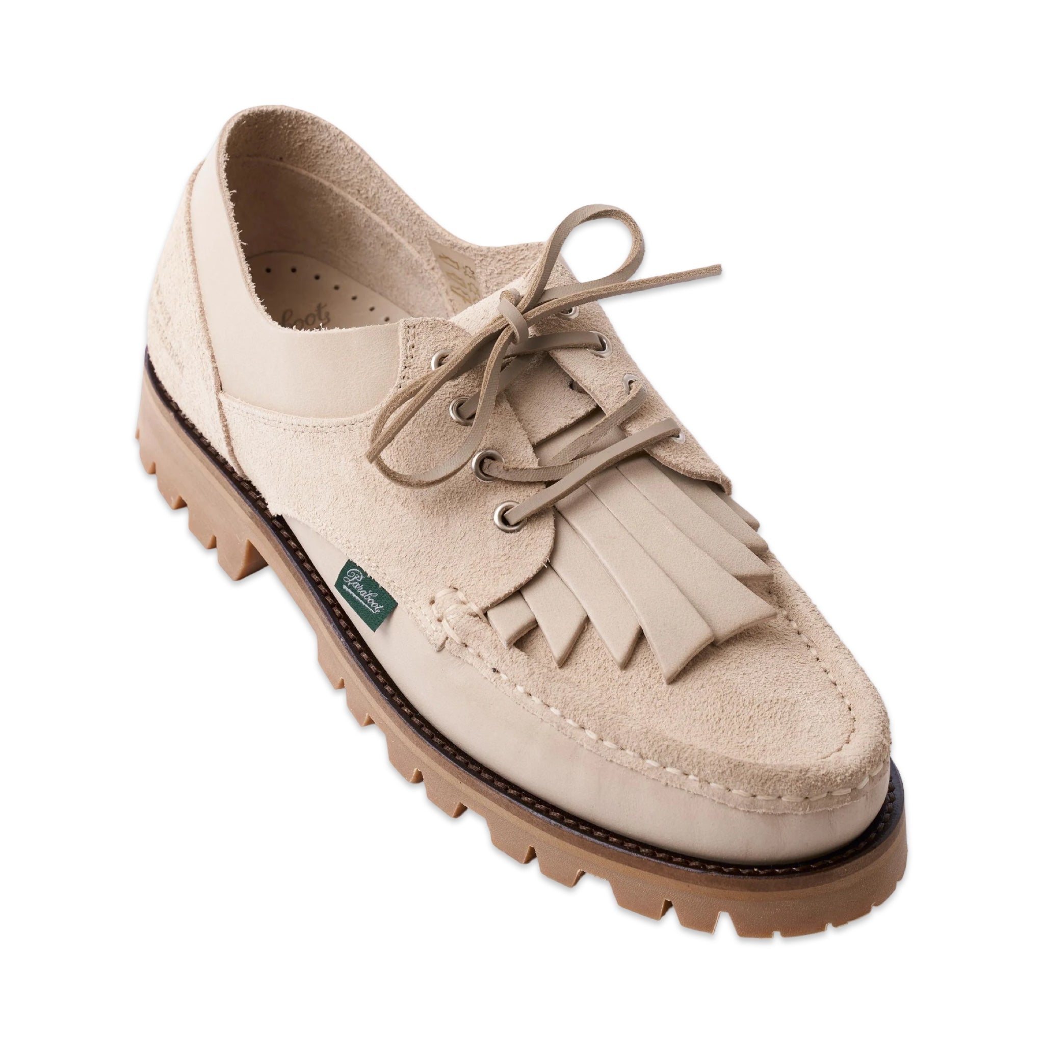 Paraboot x Universal Works Thiers/Jannu in Sand Leather/Suede