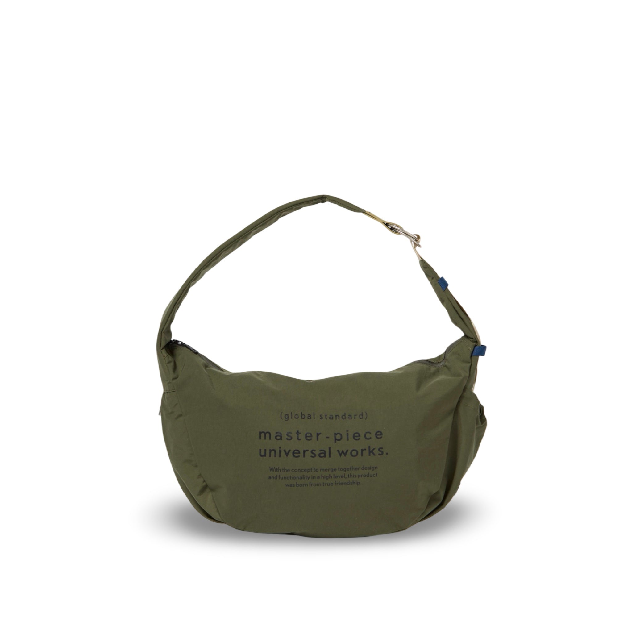 master-piece x Universal Works Shoulder Bag M olive