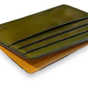 Il Bussetto Horizontal Card Case pesto 9