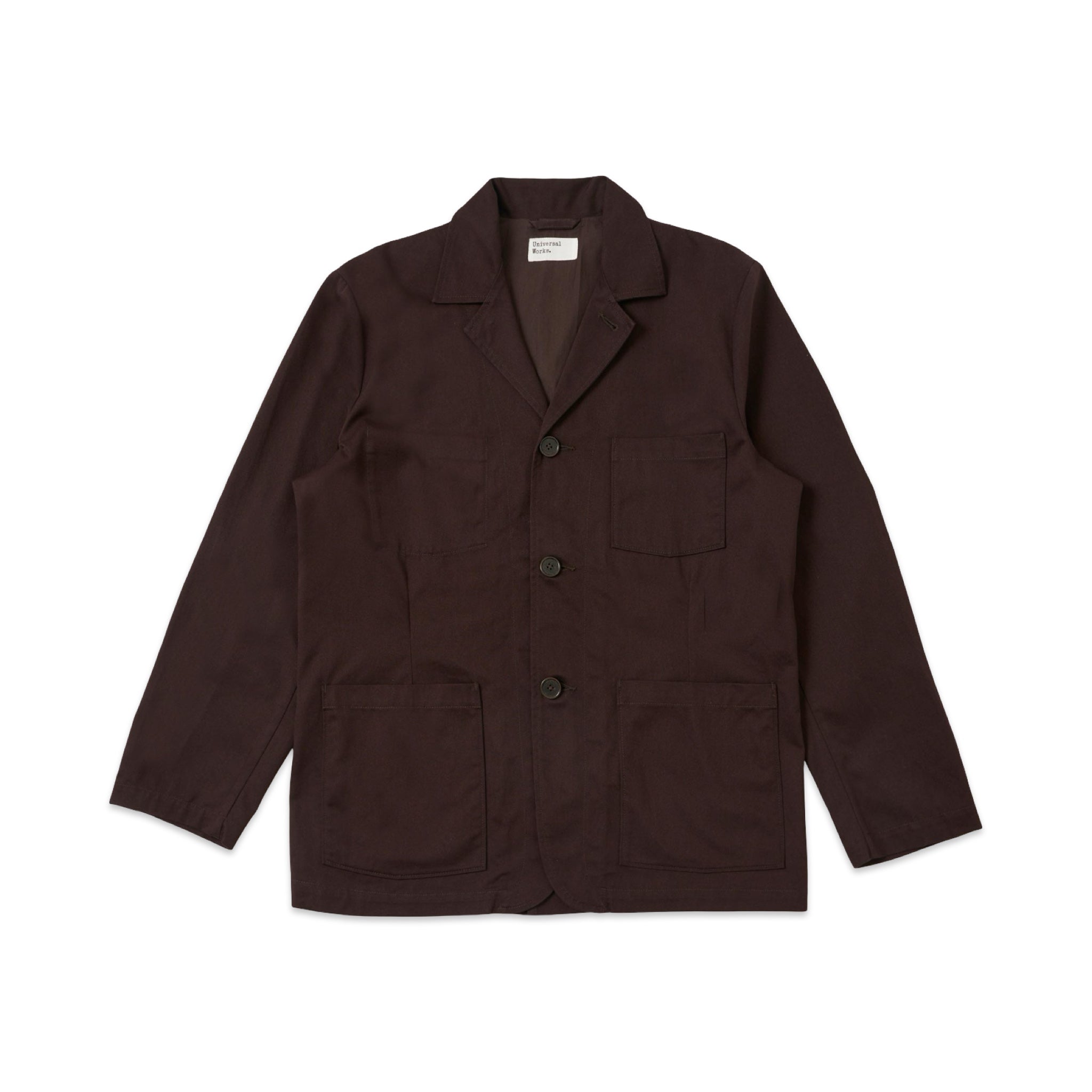 Universal Works Dizzy Jacket Twill Brown